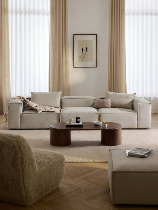 Modulares Sofa Lennon (4-Sitzer) aus Cord