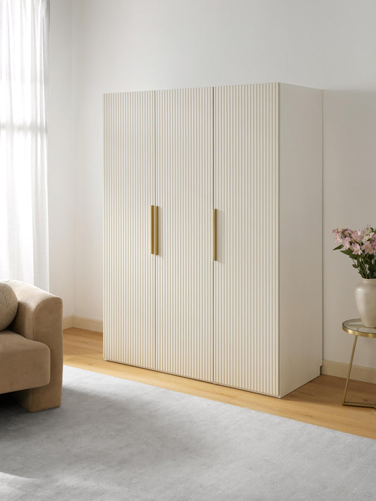 Modularer Drehtürenschrank Simone, 150 cm Breite, in verschiedenen Größen