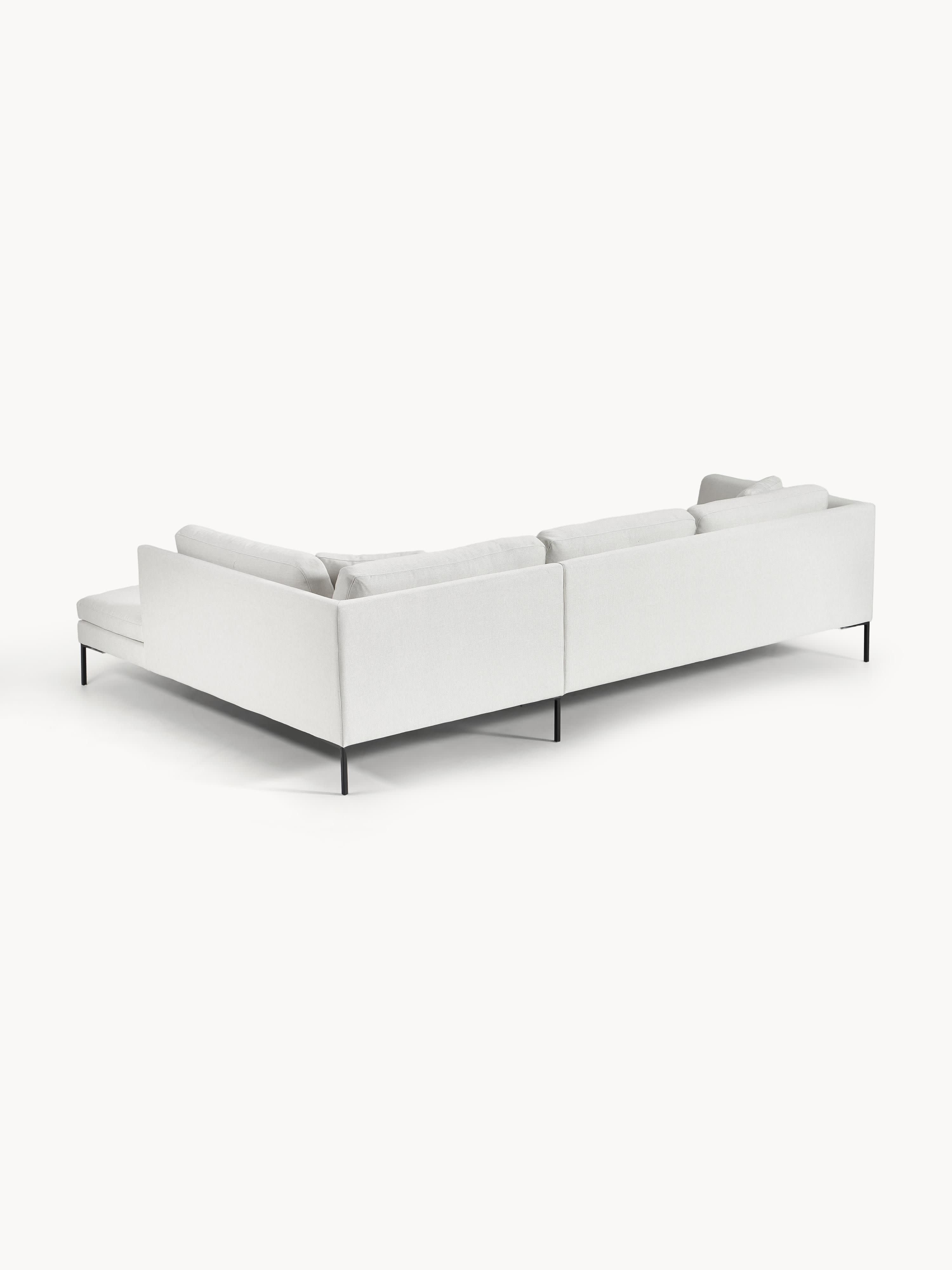 Ecksofa Emma mit Metall-Füßen
