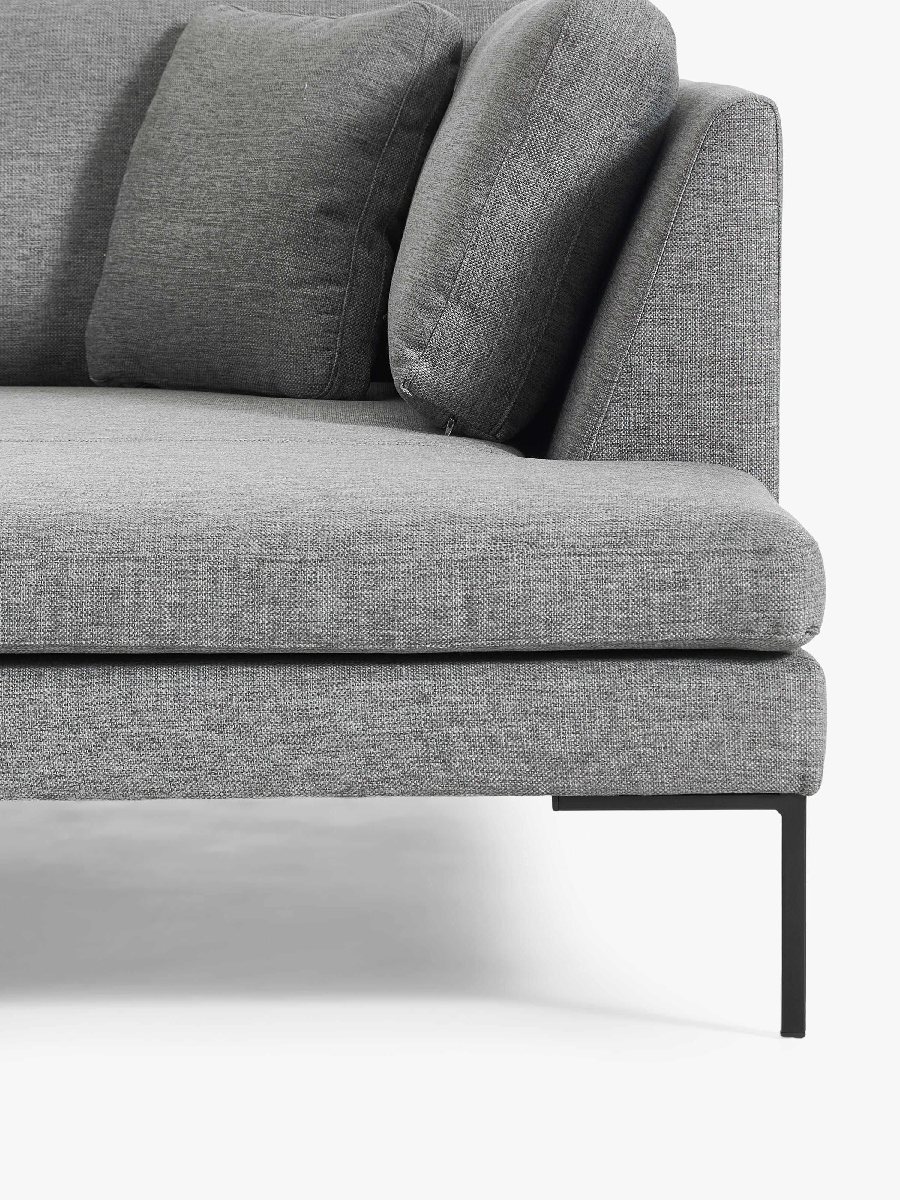 Ecksofa Emma mit Metall-Füßen