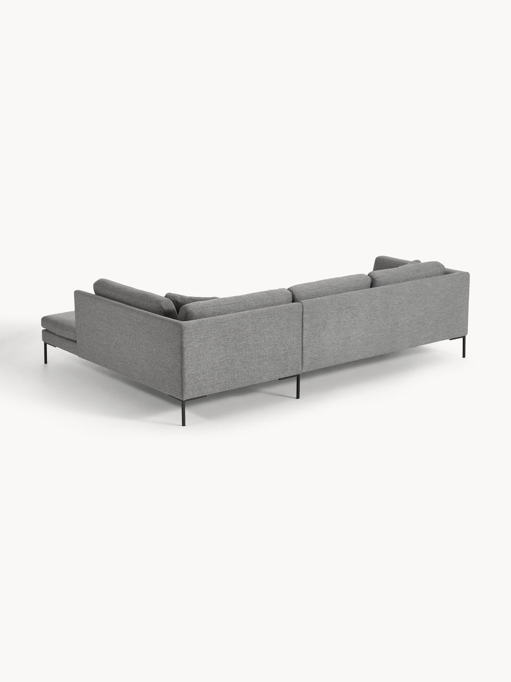 Ecksofa Emma mit Metall-Füßen