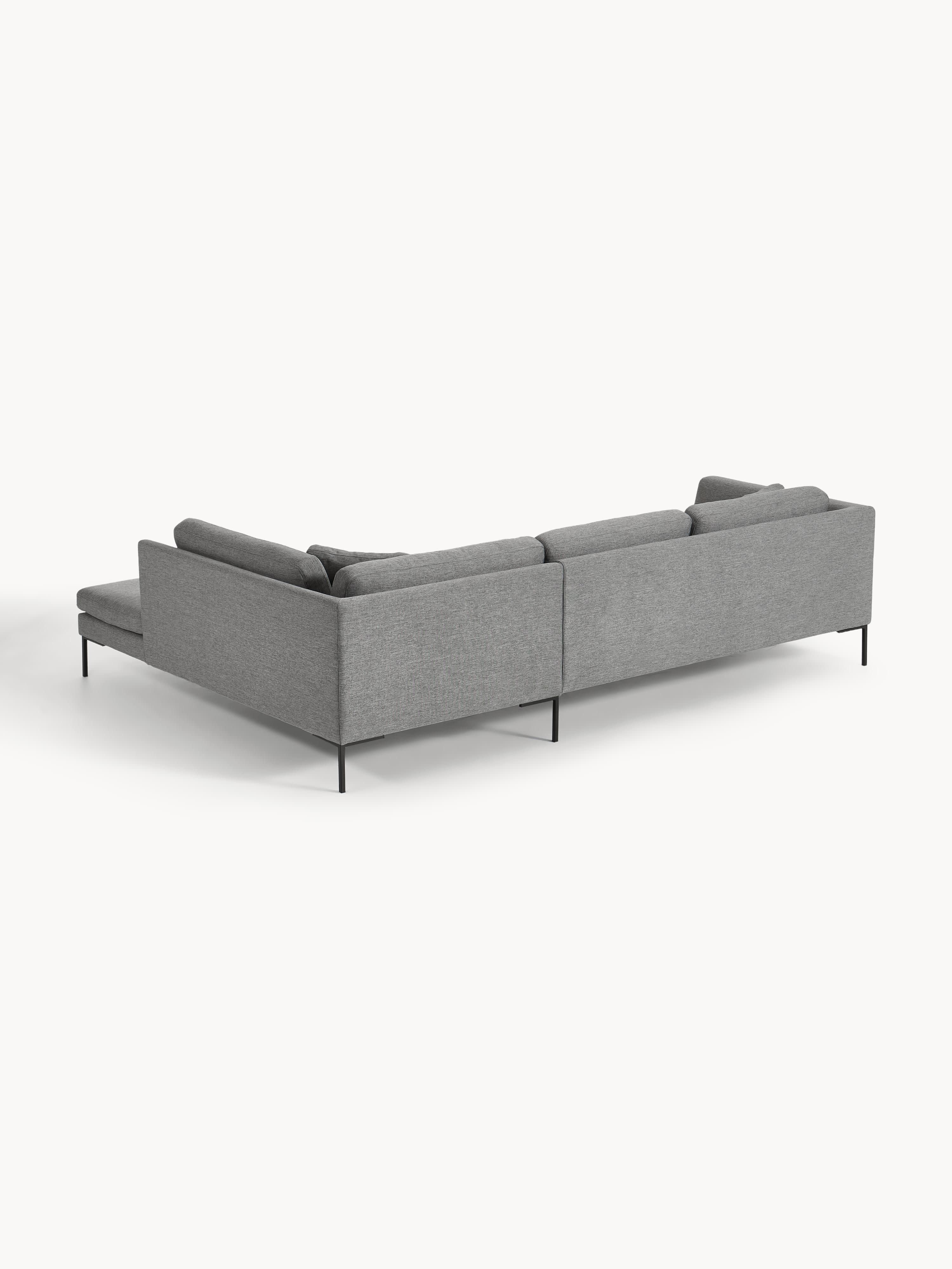 Ecksofa Emma mit Metall-Füßen