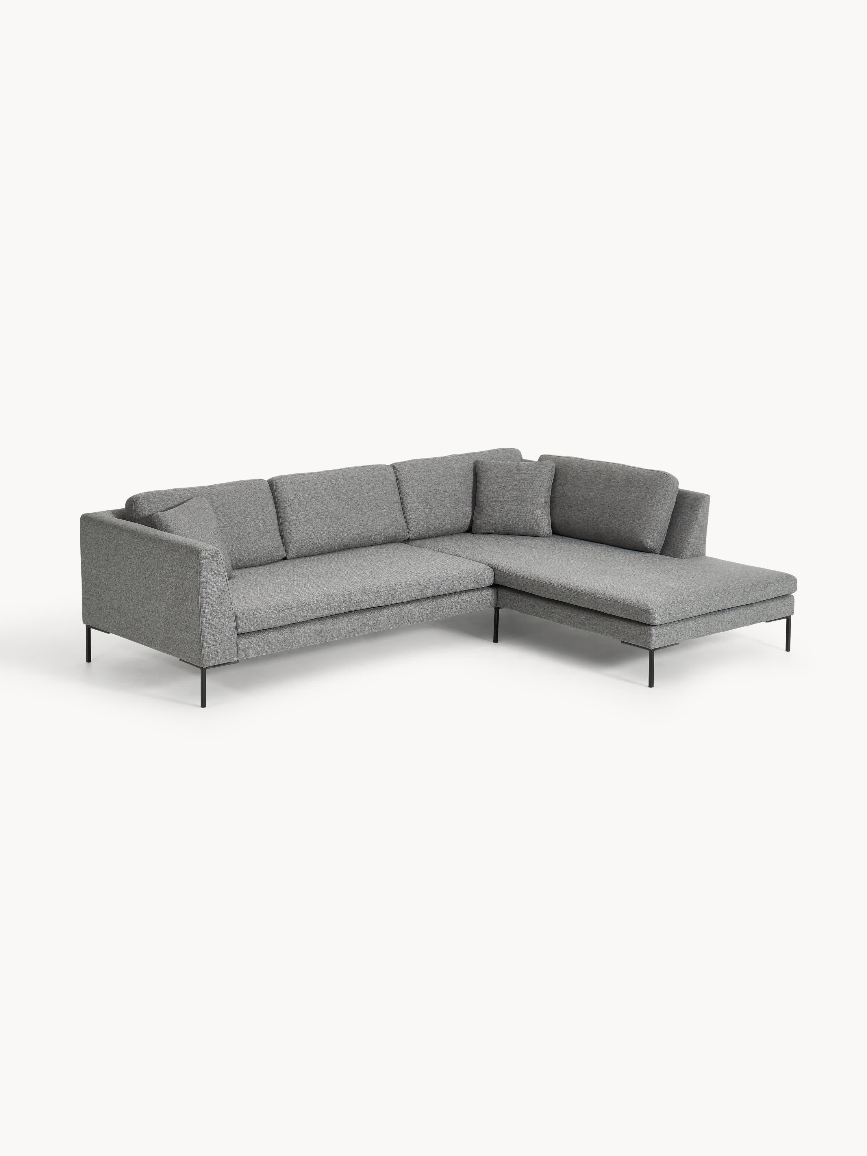 Ecksofa Emma mit Metall-Füßen