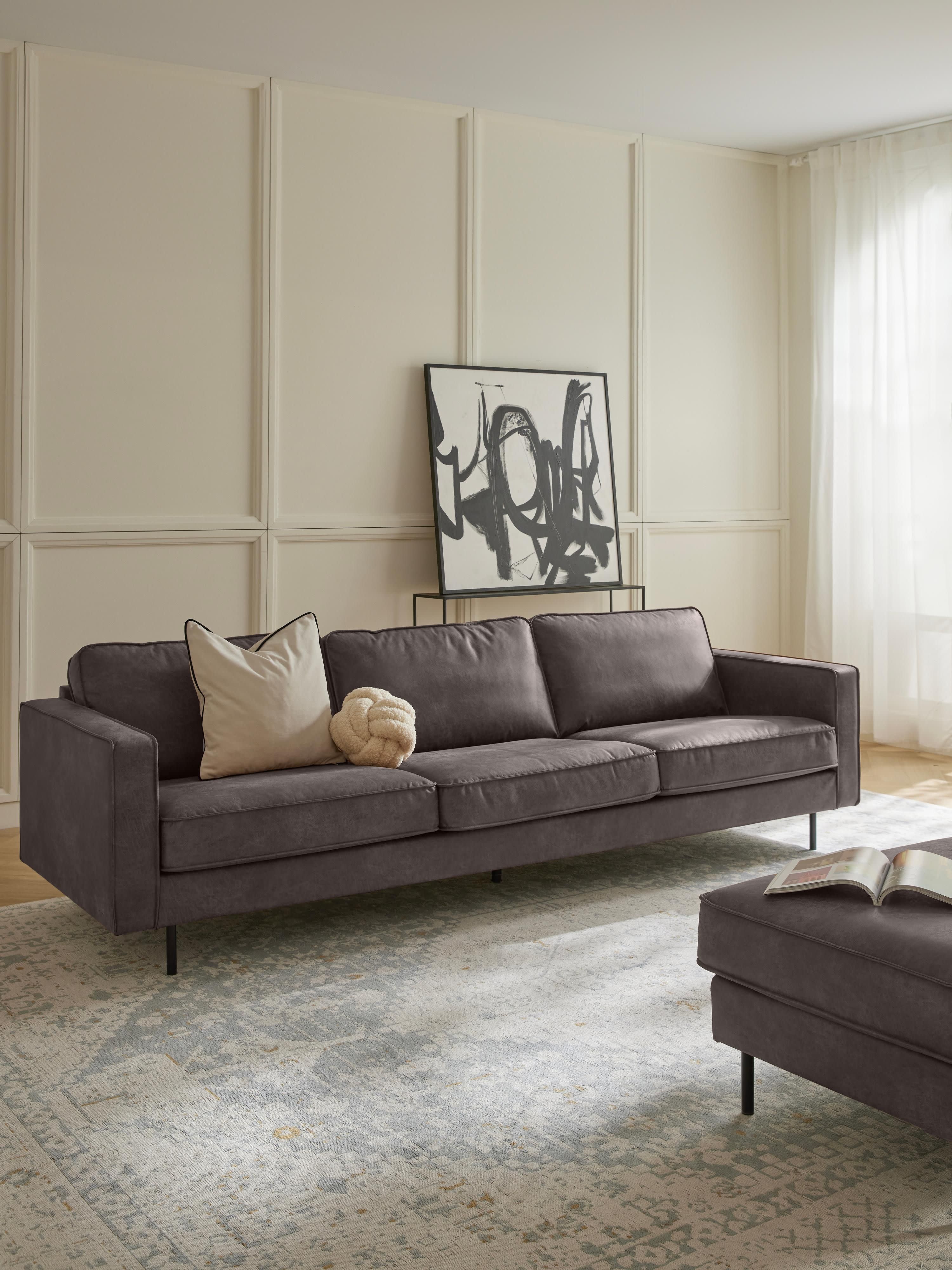 Leder-Sofa Hunter (3-Sitzer)