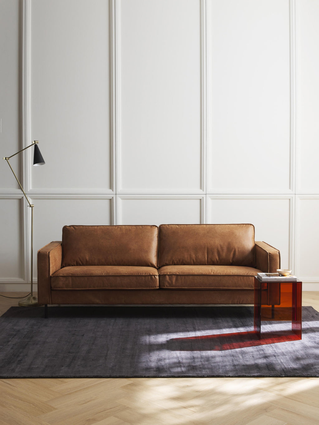 Leder-Sofa Hunter (3-Sitzer)