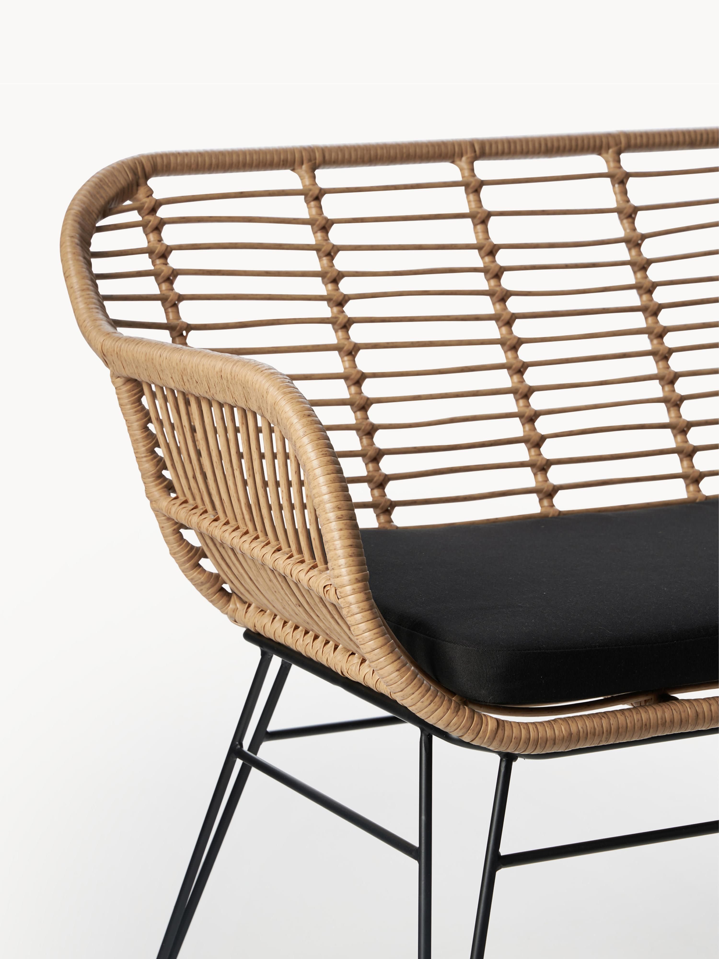 Polyrattan-Sitzbank Costa
