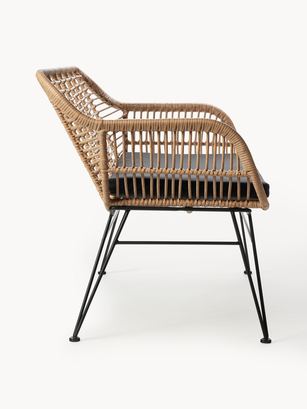 Polyrattan-Sitzbank Costa