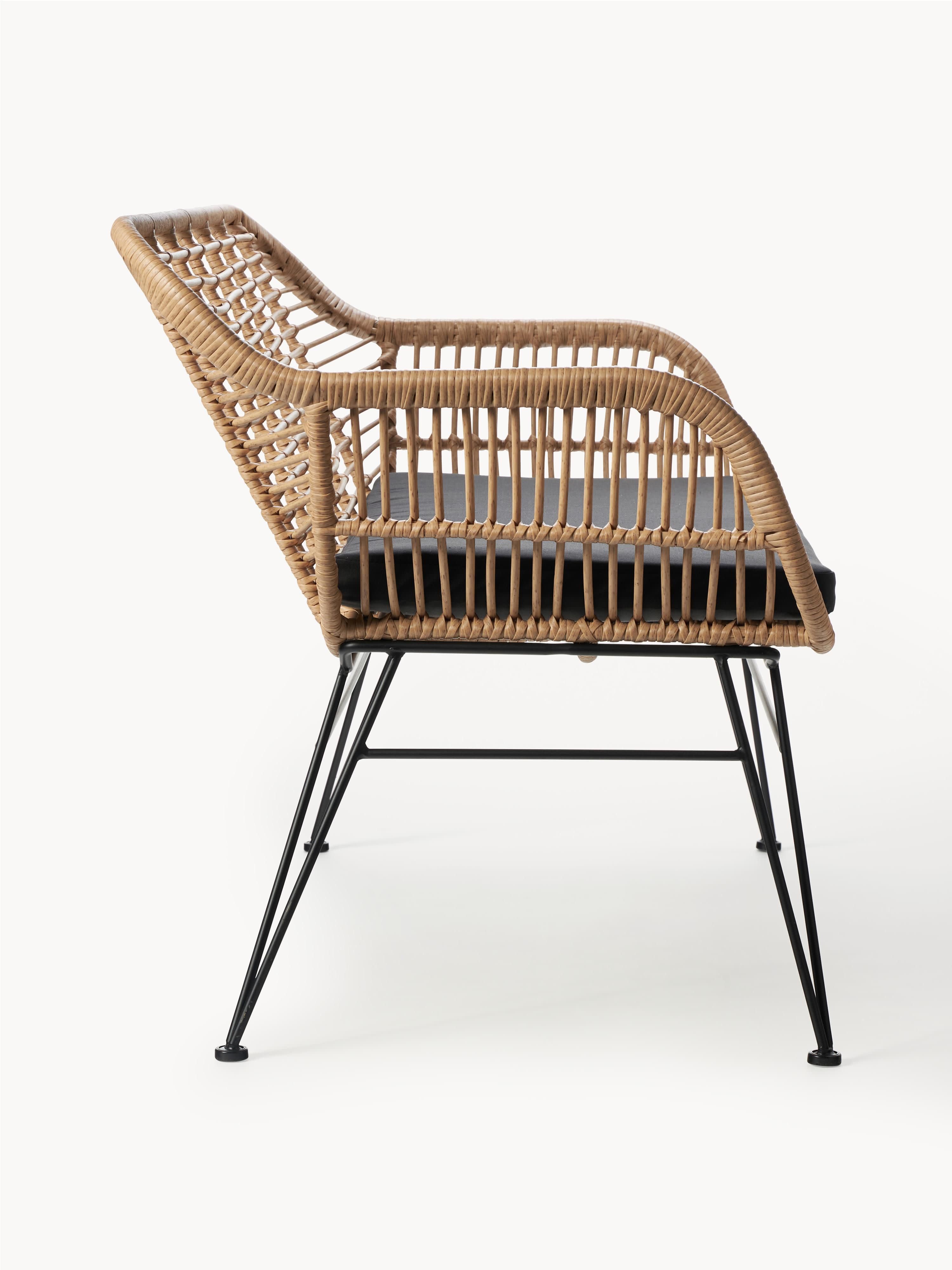 Polyrattan-Sitzbank Costa