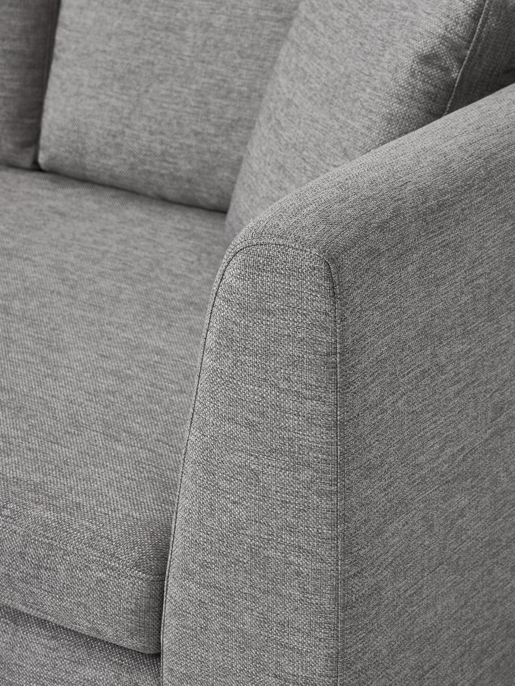 Sofa Emma (3-Sitzer) mit Metall-Füßen