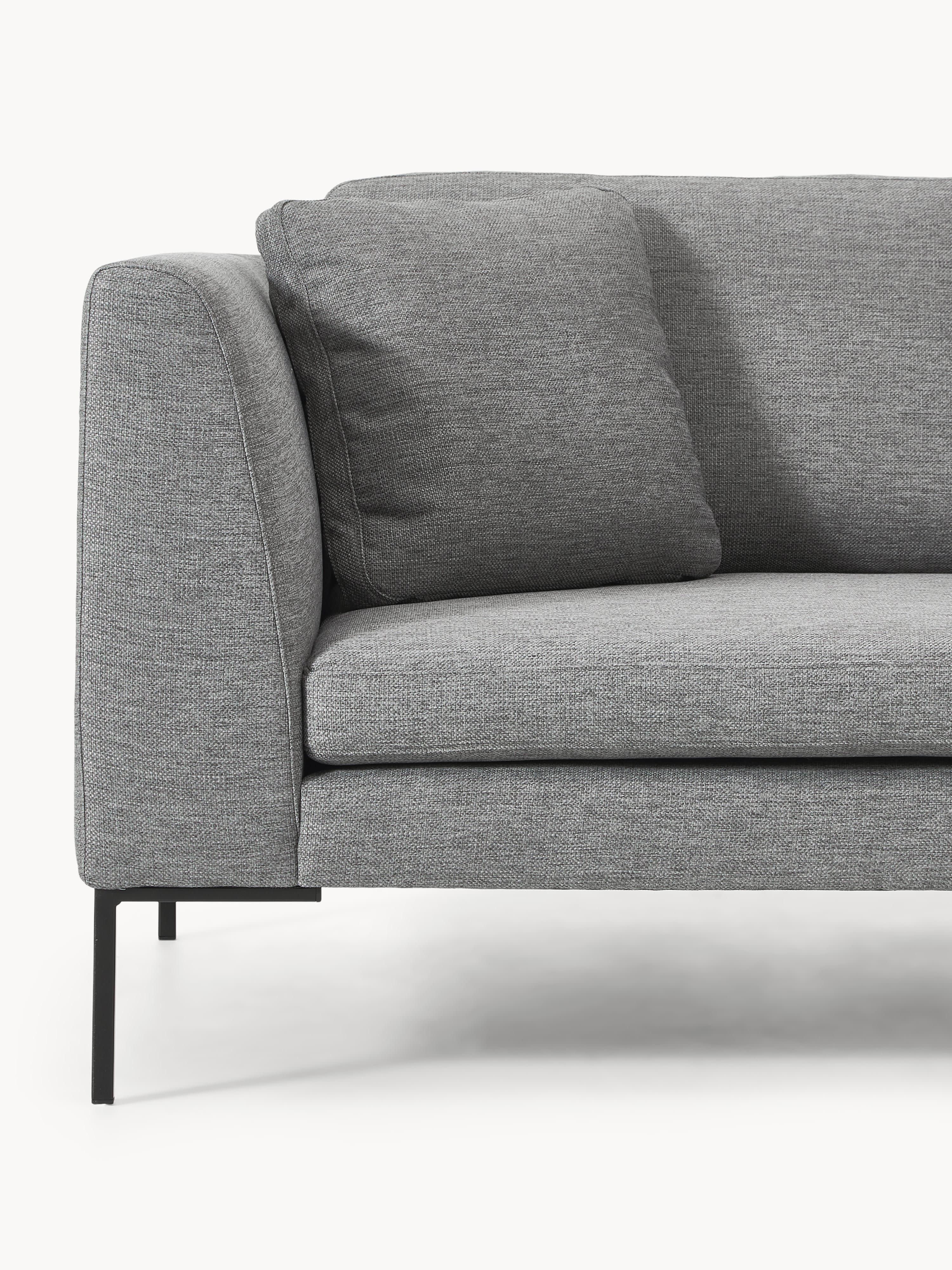 Sofa Emma (3-Sitzer) mit Metall-Füßen