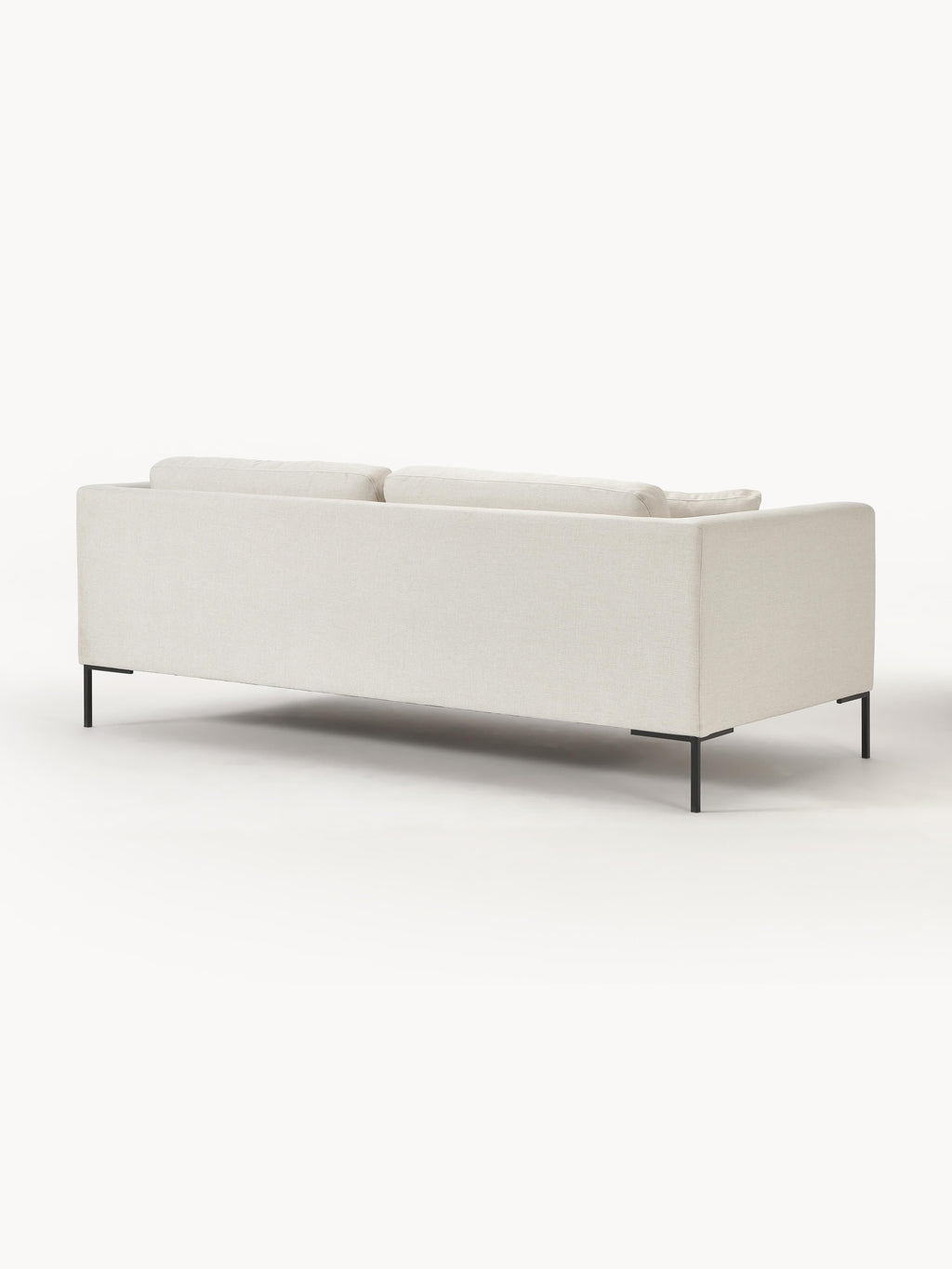 Sofa Emma (3-Sitzer) mit Metall-Füßen