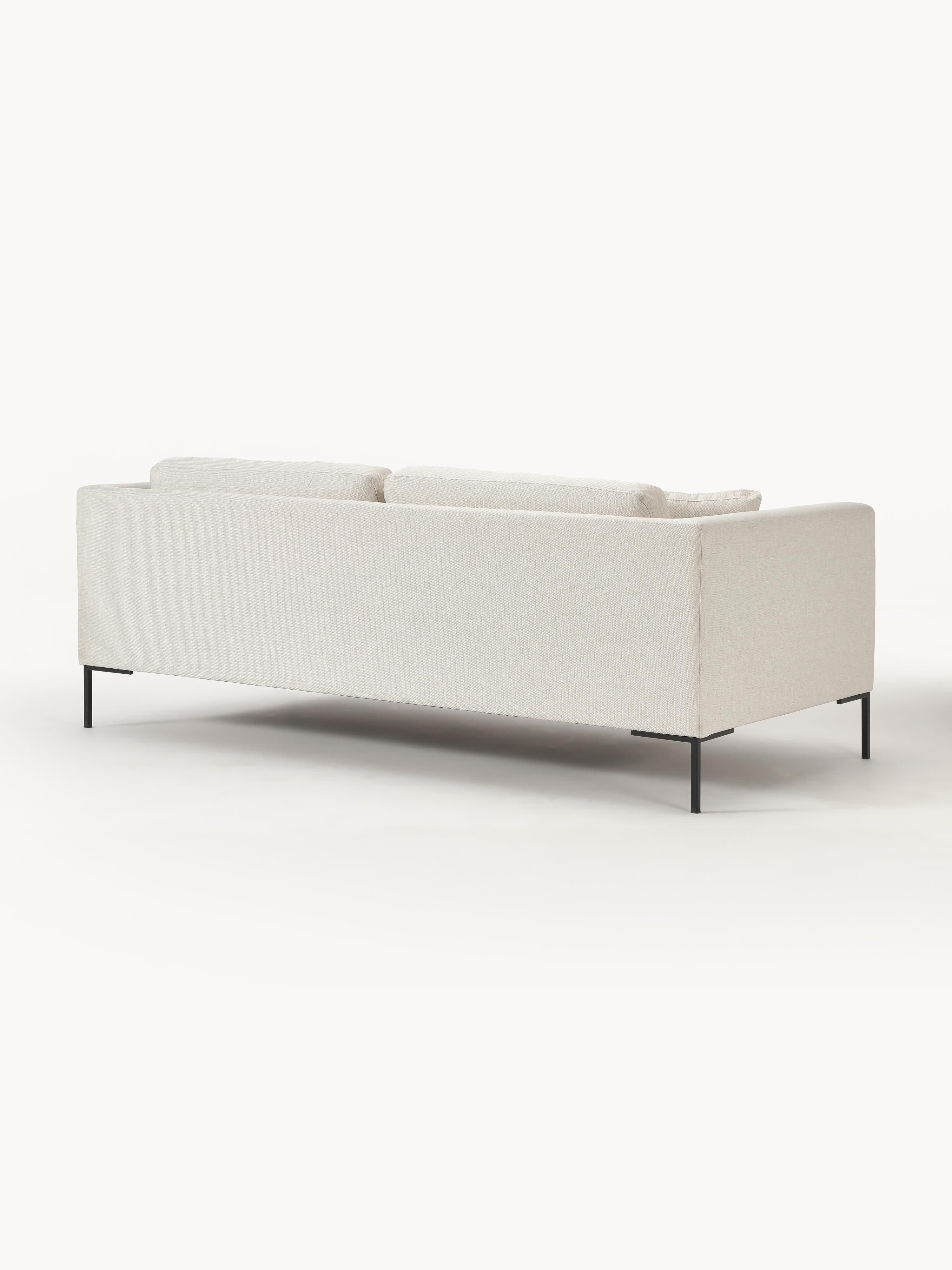 Sofa Emma (3-Sitzer) mit Metall-Füßen