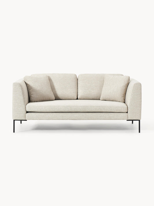 Galeriebild 1 - Sofa Emma (3-Sitzer) mit Metall-Füßen