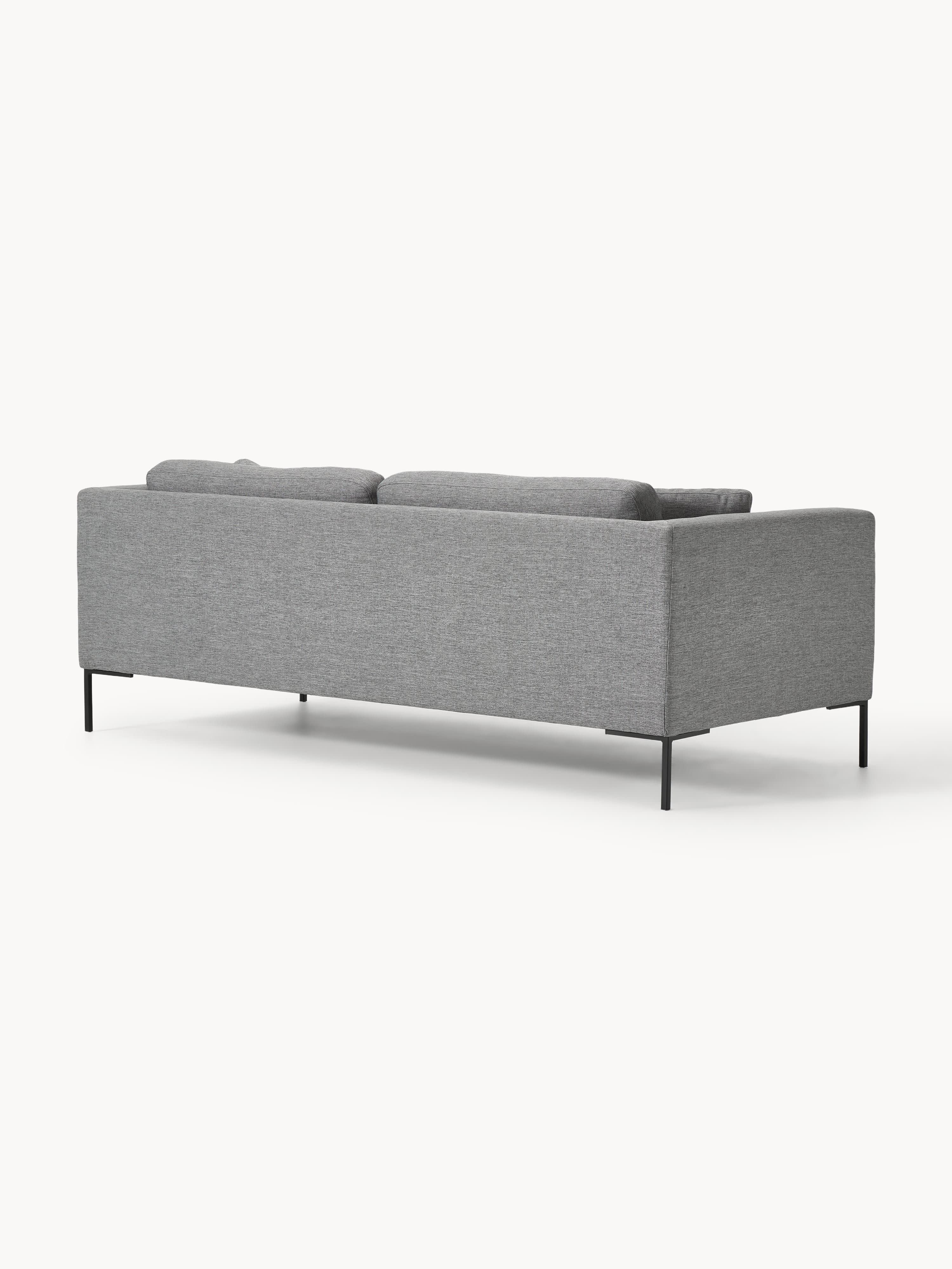 Sofa Emma (3-Sitzer) mit Metall-Füßen