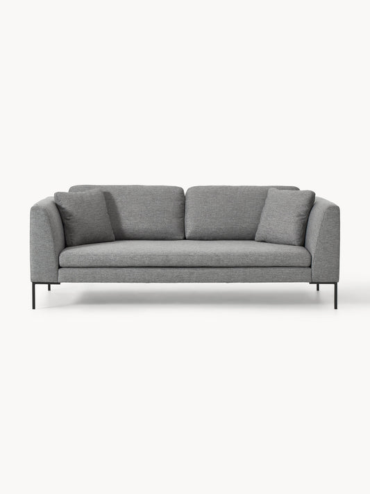 Galeriebild 1 - Sofa Emma (3-Sitzer) mit Metall-Füßen