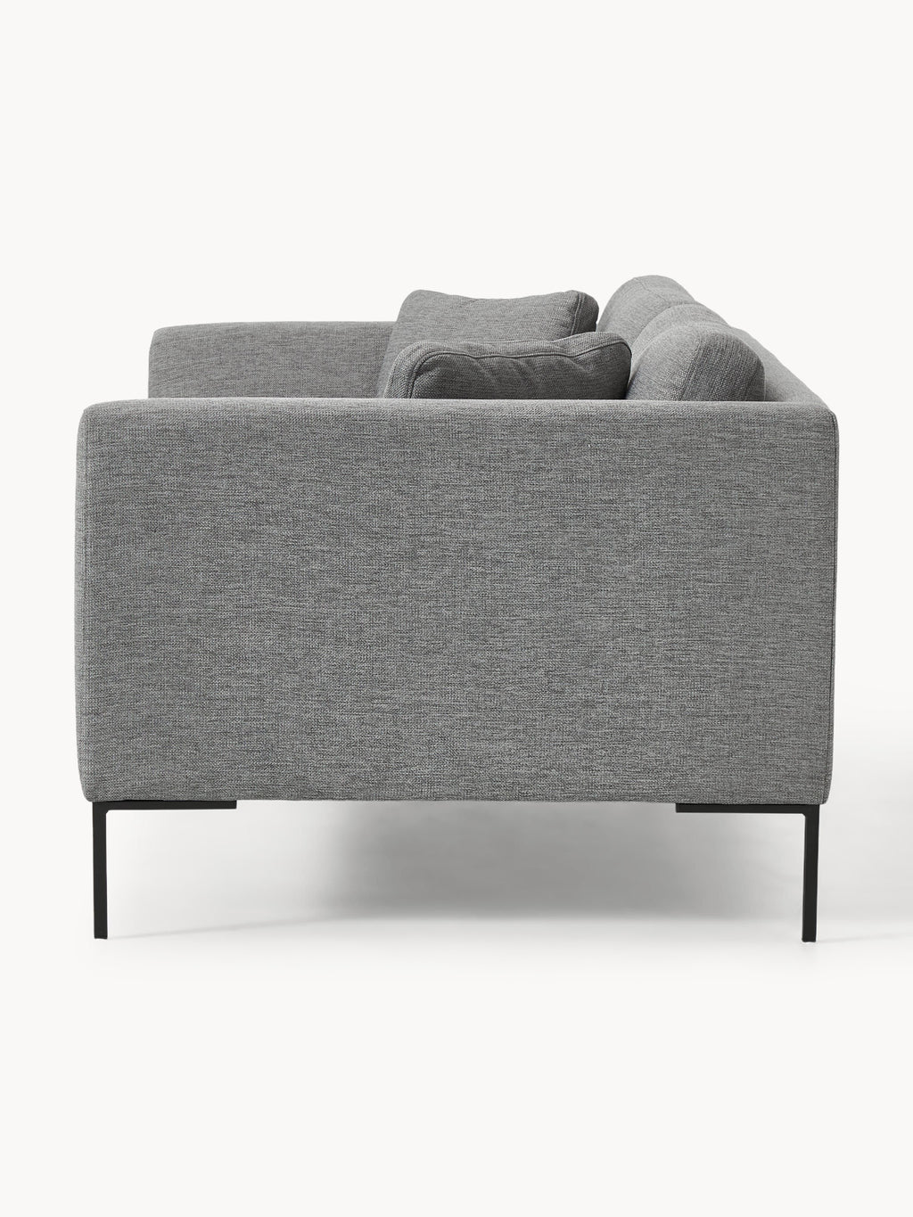 Sofa Emma (3-Sitzer) mit Metall-Füßen