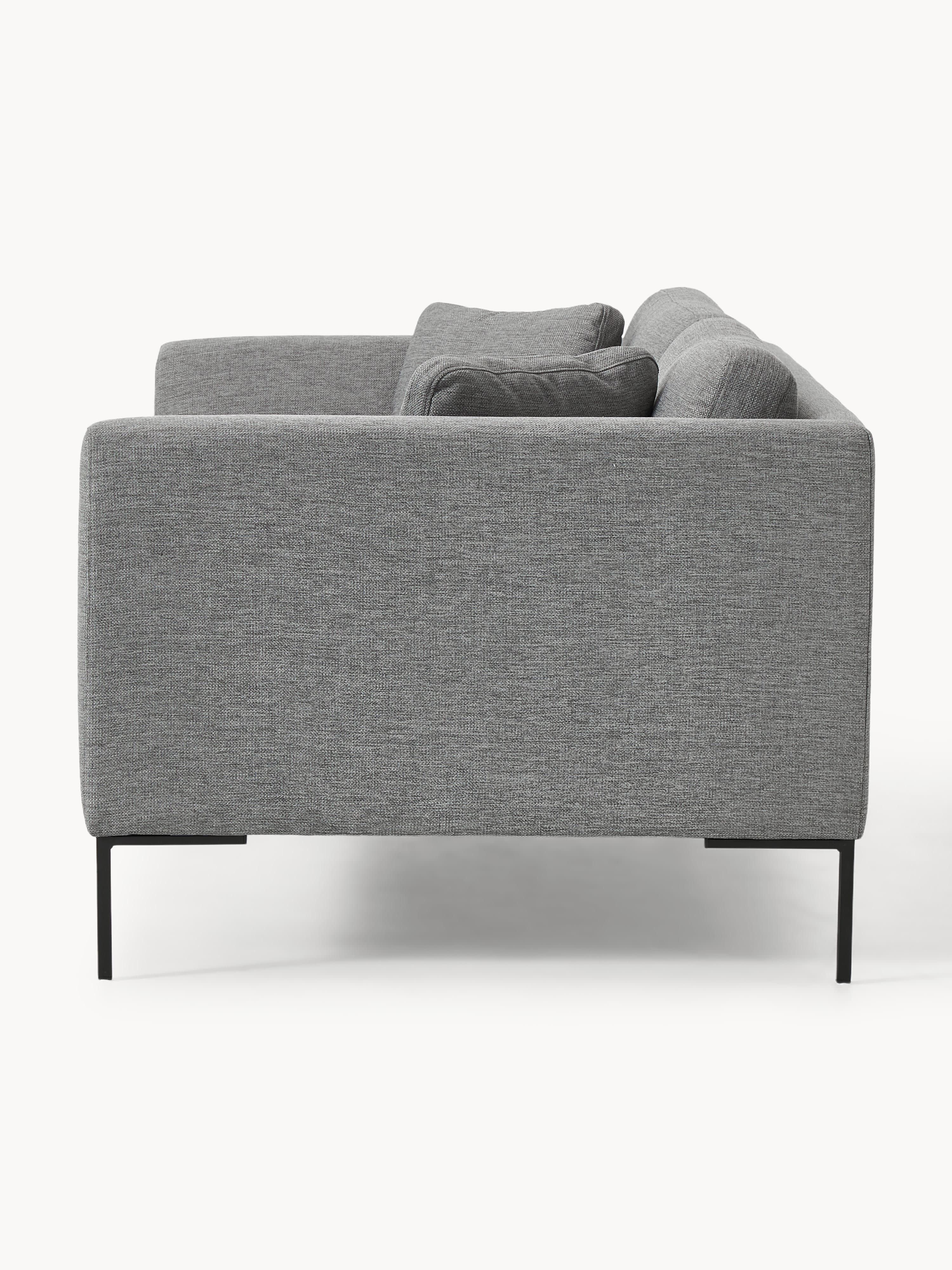 Sofa Emma (3-Sitzer) mit Metall-Füßen