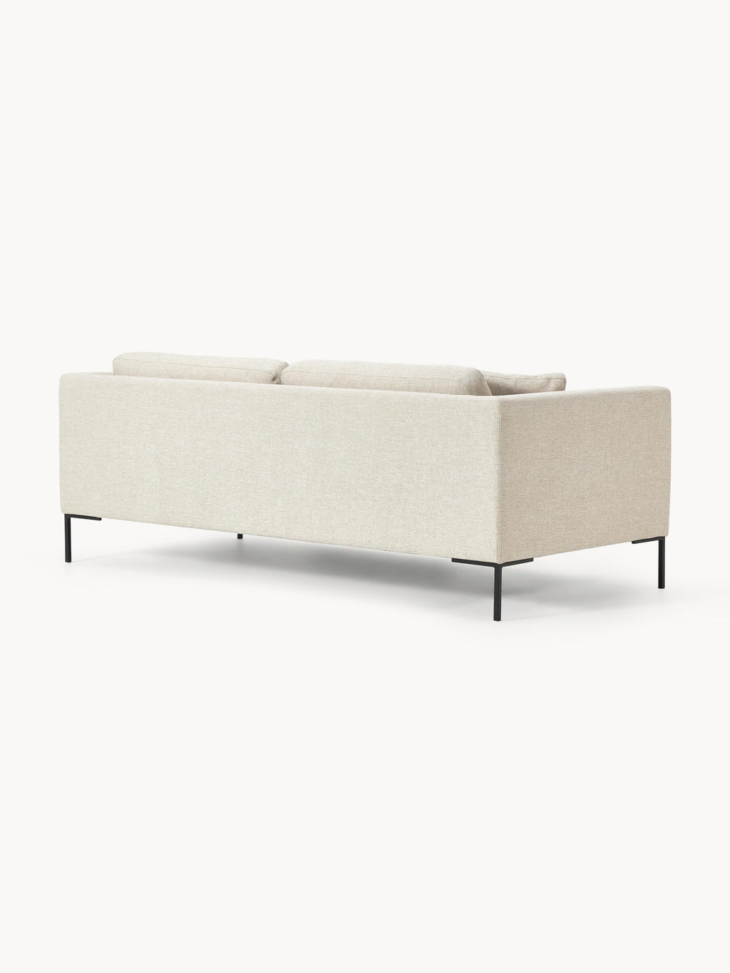 Sofa Emma (3-Sitzer) mit Metall-Füßen