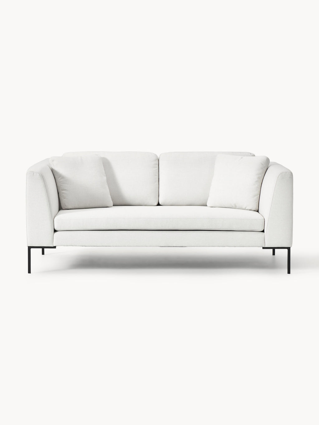 Galeriebild 1 - Sofa Emma (3-Sitzer) mit Metall-Füßen