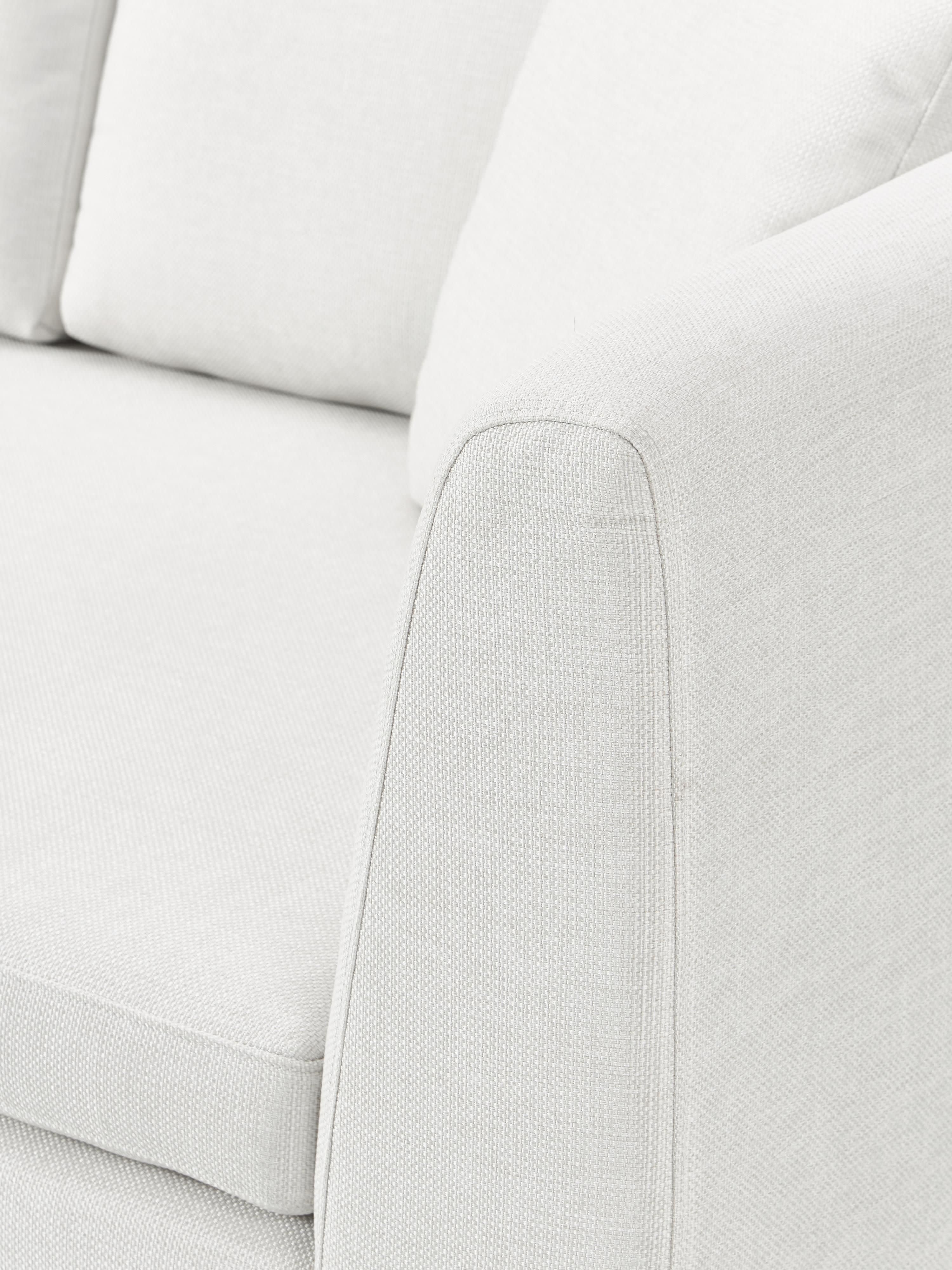 Sofa Emma (3-Sitzer) mit Metall-Füßen