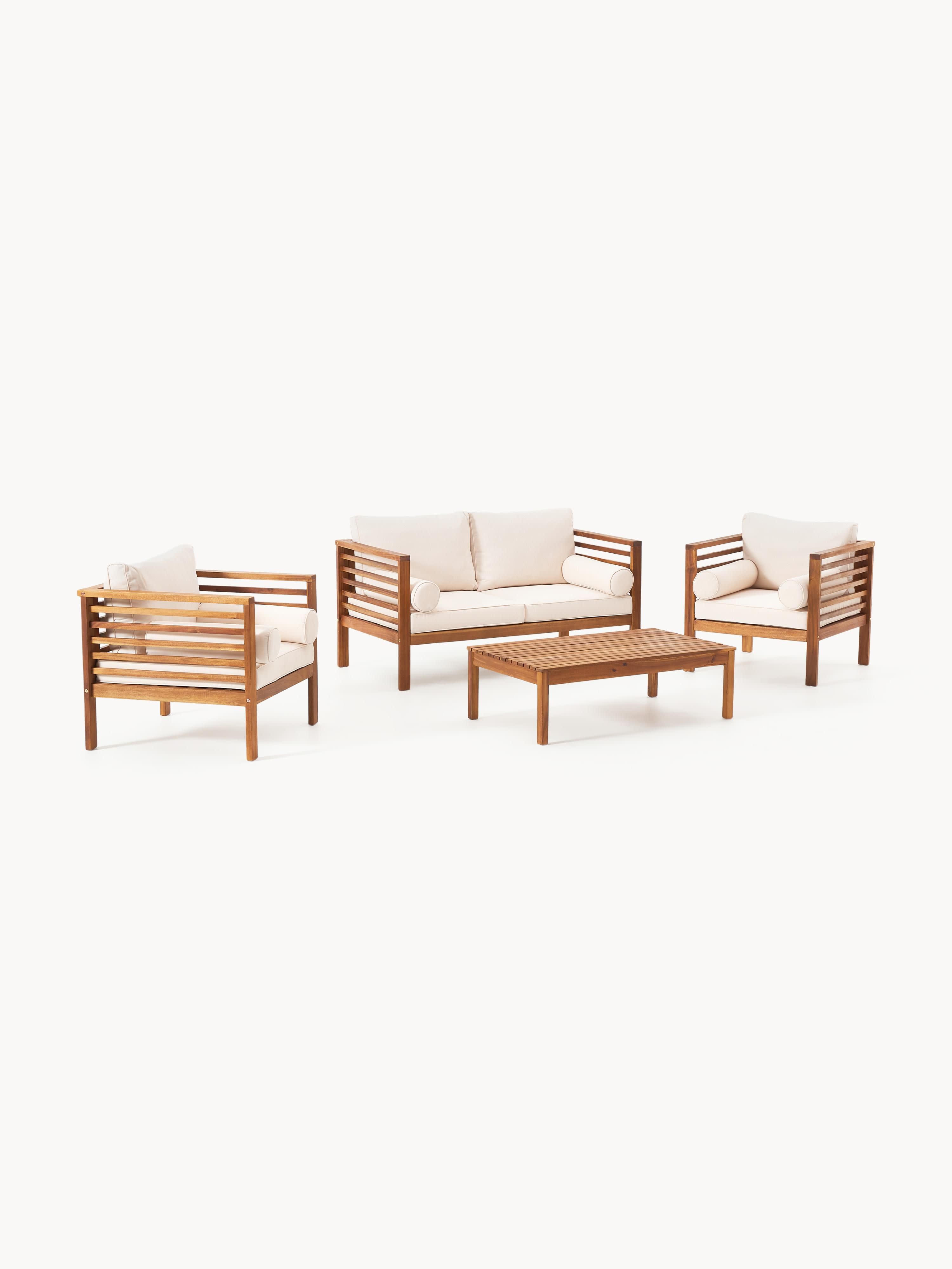 Galeriebild 1 - Garten-Lounge-Set Bo aus Akazienholz