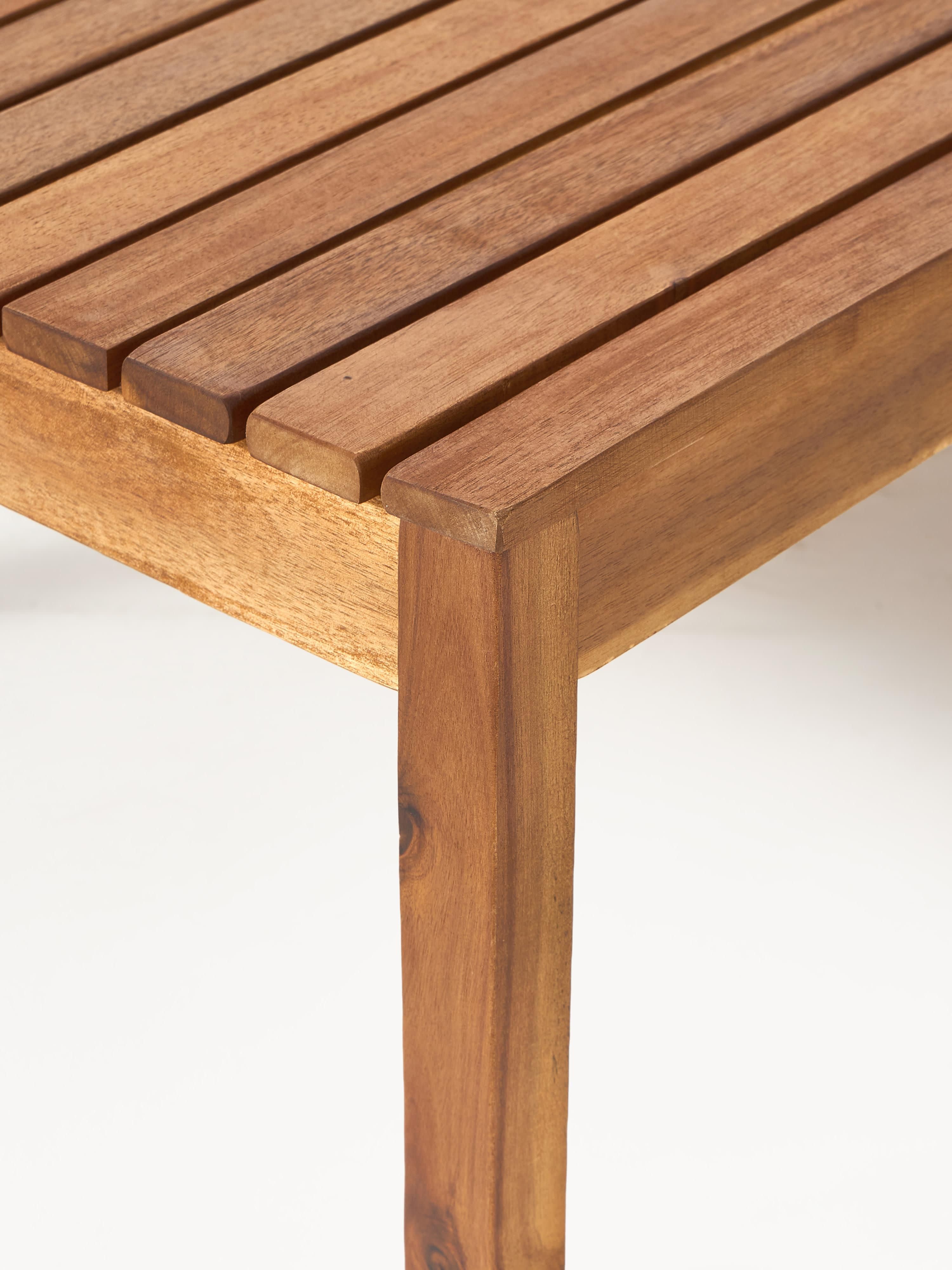 Garten-Lounge-Set Bo aus Akazienholz, 4er-Set