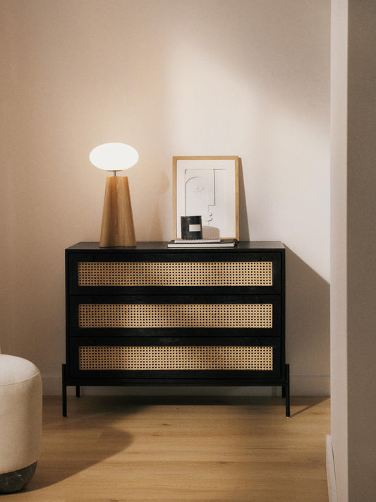 Kommode Vienna mit Wiener Geflecht