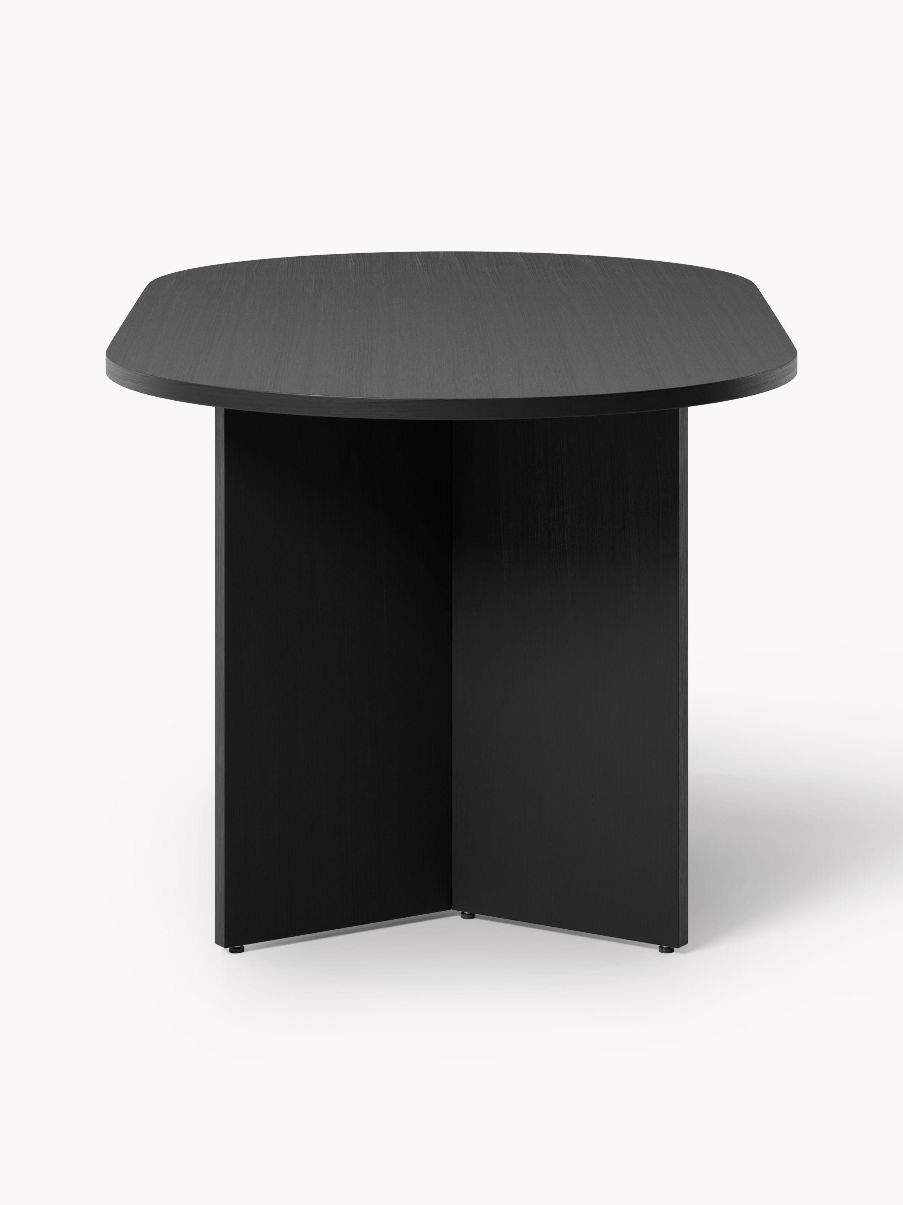 Ovaler Holz-Esstisch Toni, 200 x 90 cm