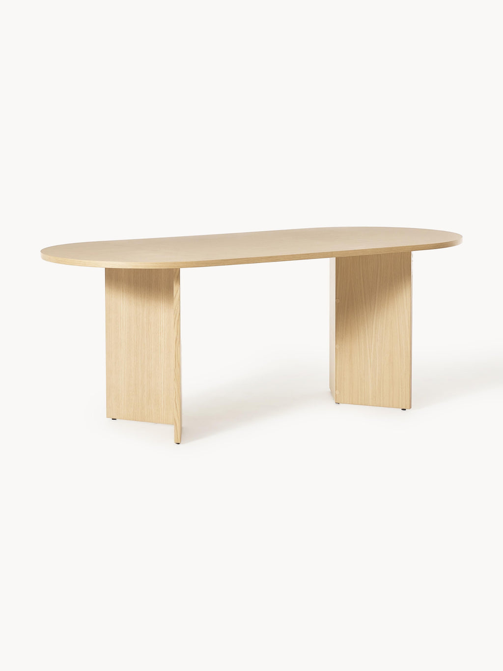 Galeriebild 1 - Ovaler Holz-Esstisch Toni