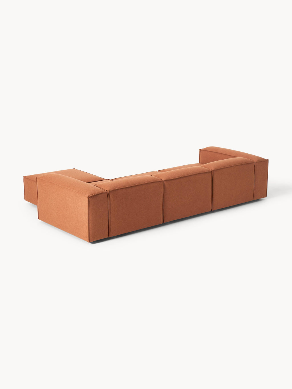 Modulares Sofa Lennon (4-Sitzer) mit Hocker (links/rechts)
