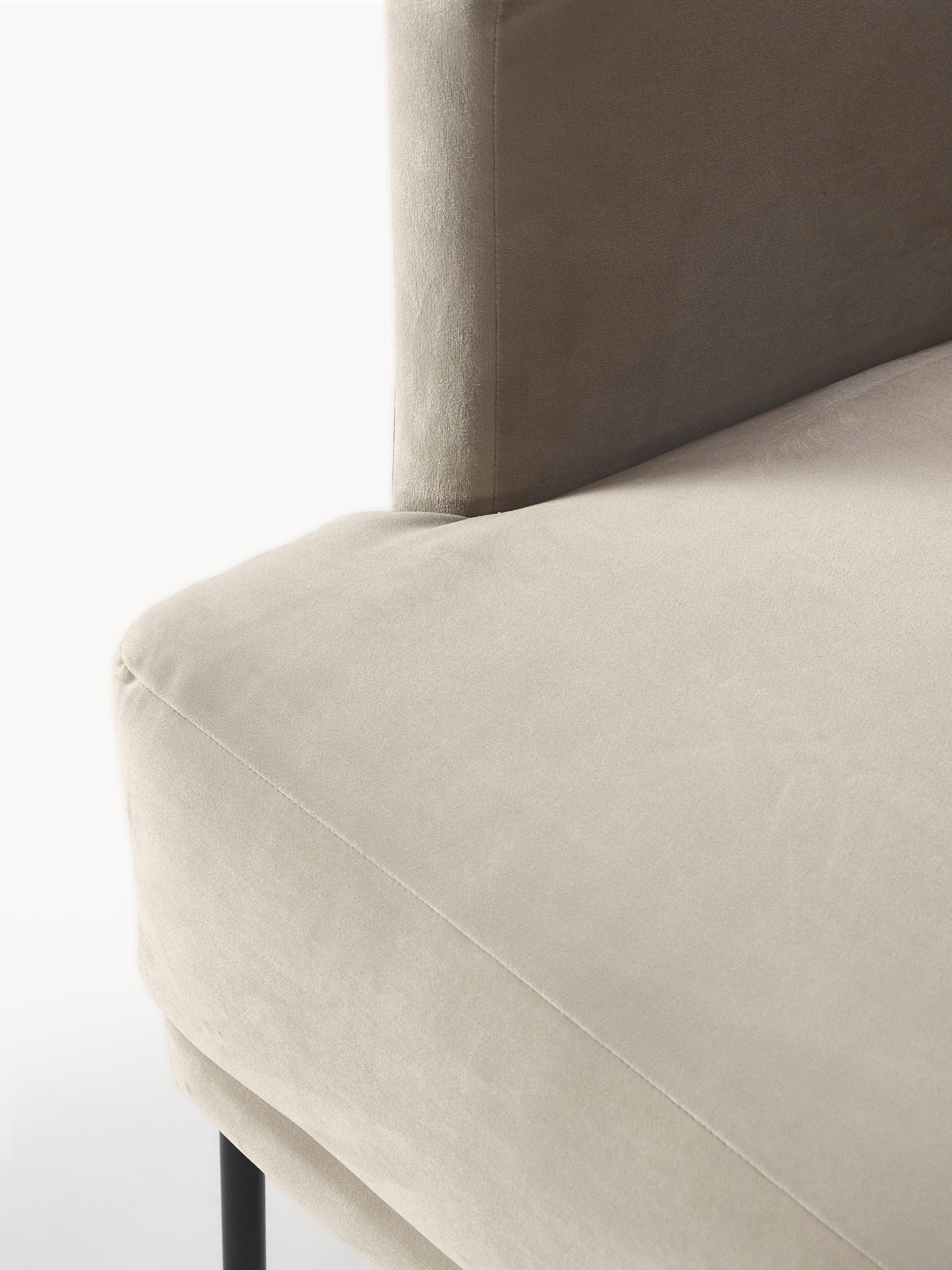 Samt-Sessel Fluente