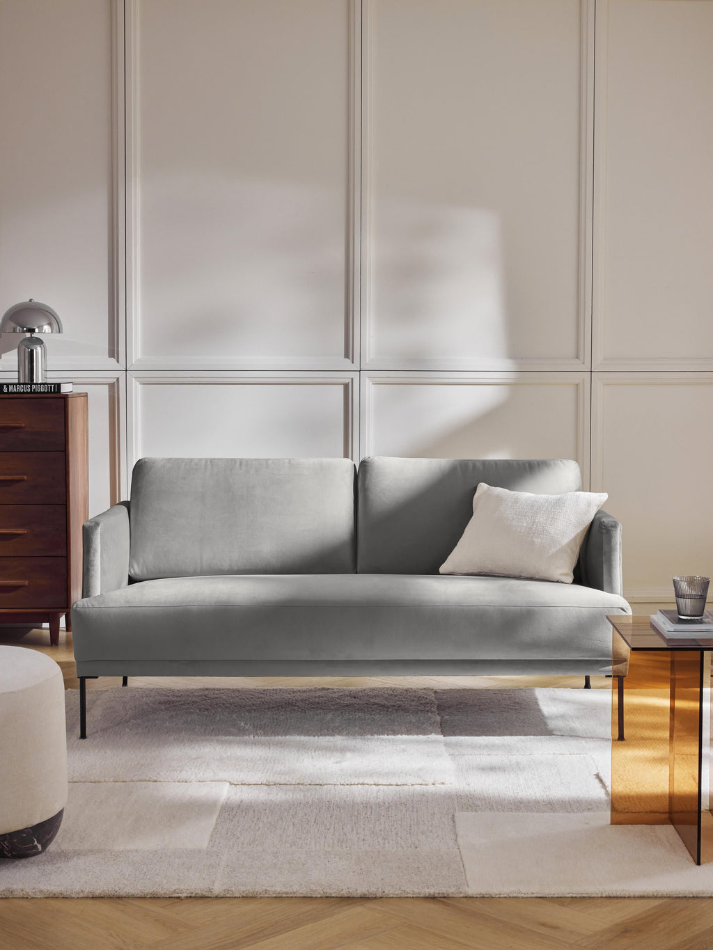 Samt-Sofa Fluente (2-Sitzer)