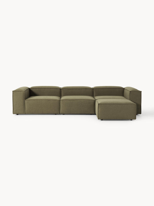 Galeriebild 1 - Modulares Sofa Lennon (4-Sitzer) mit Hocker (links/rechts)