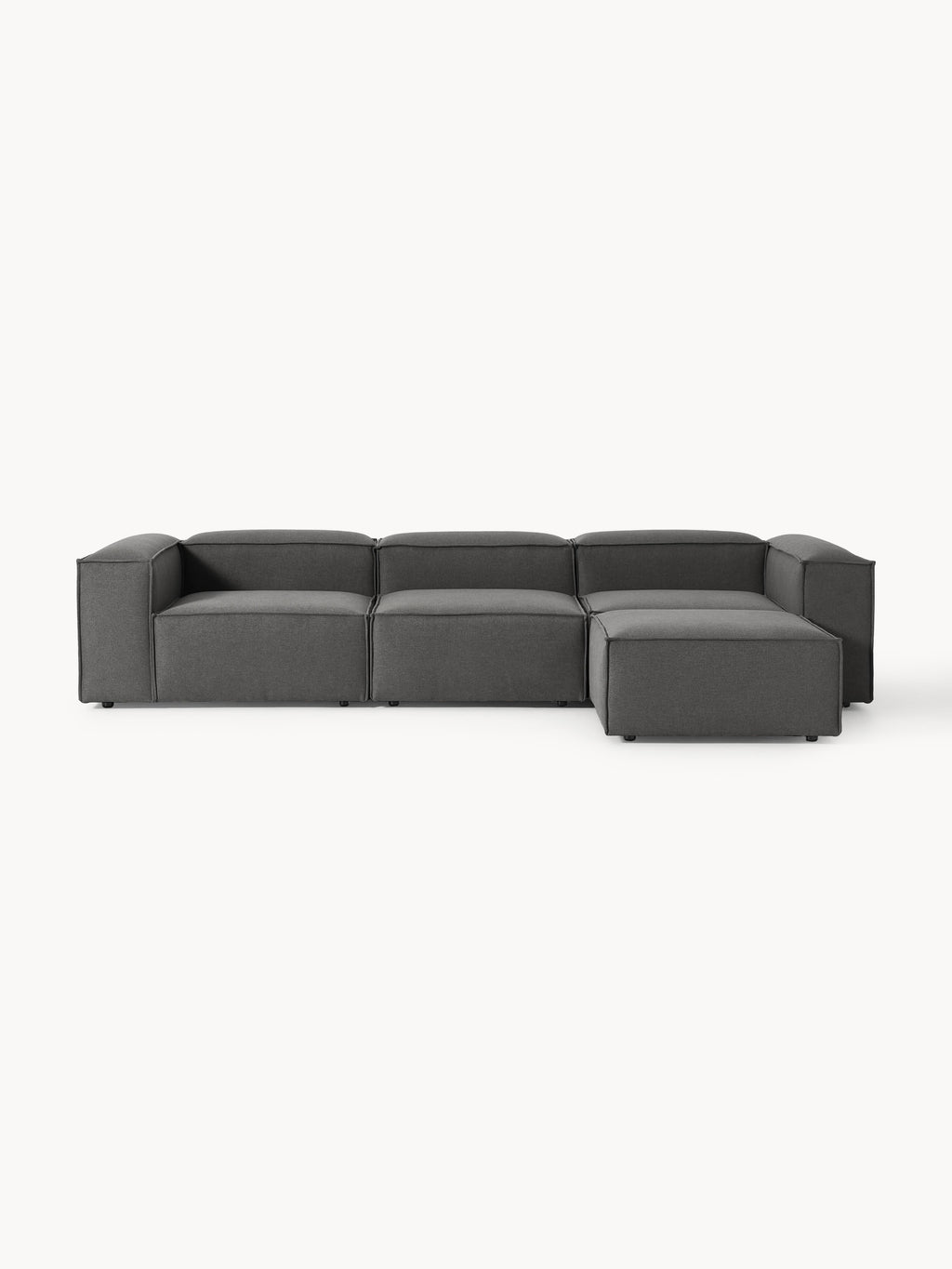 Galeriebild 1 - Modulares Sofa Lennon (4-Sitzer) mit Hocker (links/rechts)