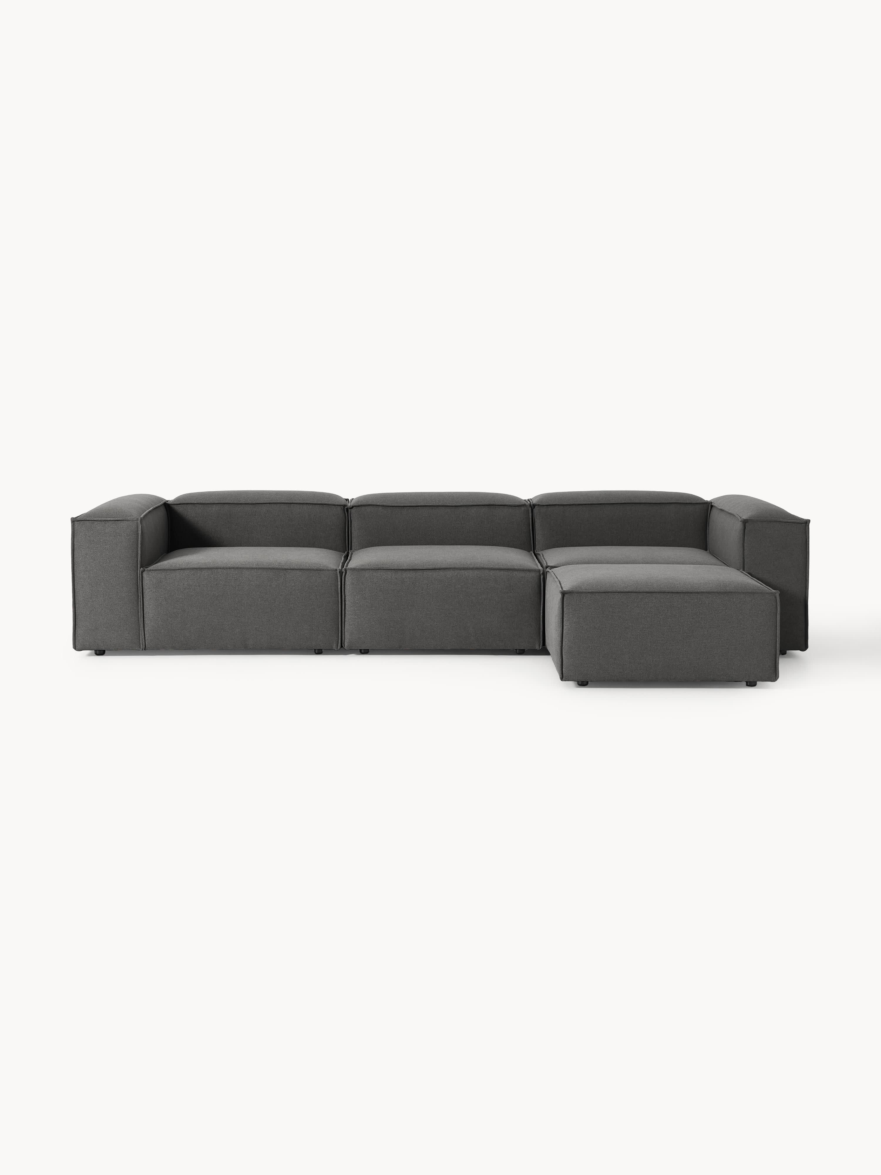 Galeriebild 1 - Modulares Sofa Lennon (4-Sitzer) mit Hocker (links/rechts)
