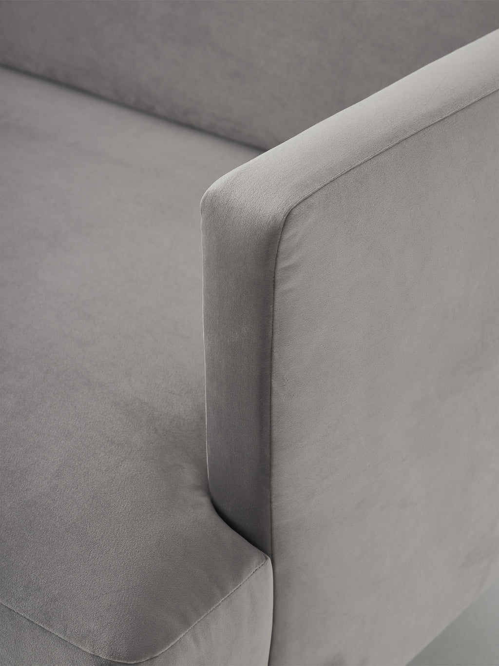 Samt-Sofa Fluente (3-Sitzer)
