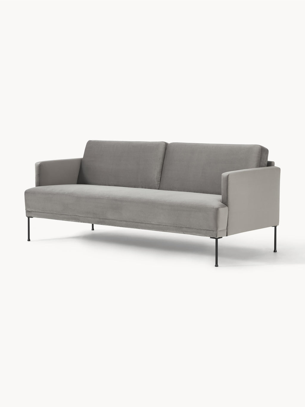 Samt-Sofa Fluente (3-Sitzer)