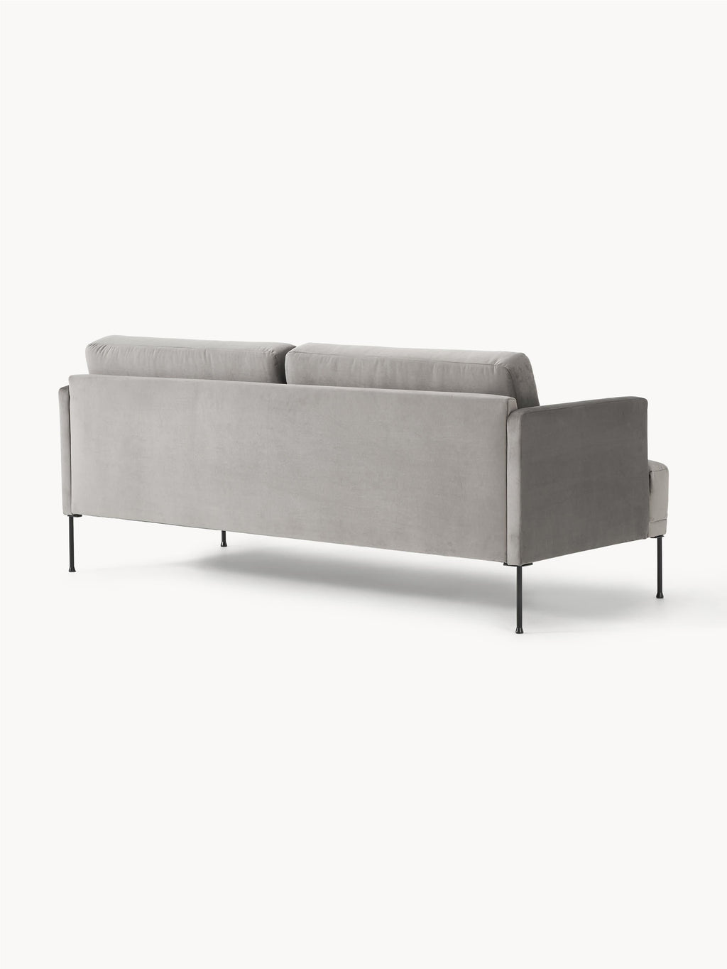 Samt-Sofa Fluente (3-Sitzer)