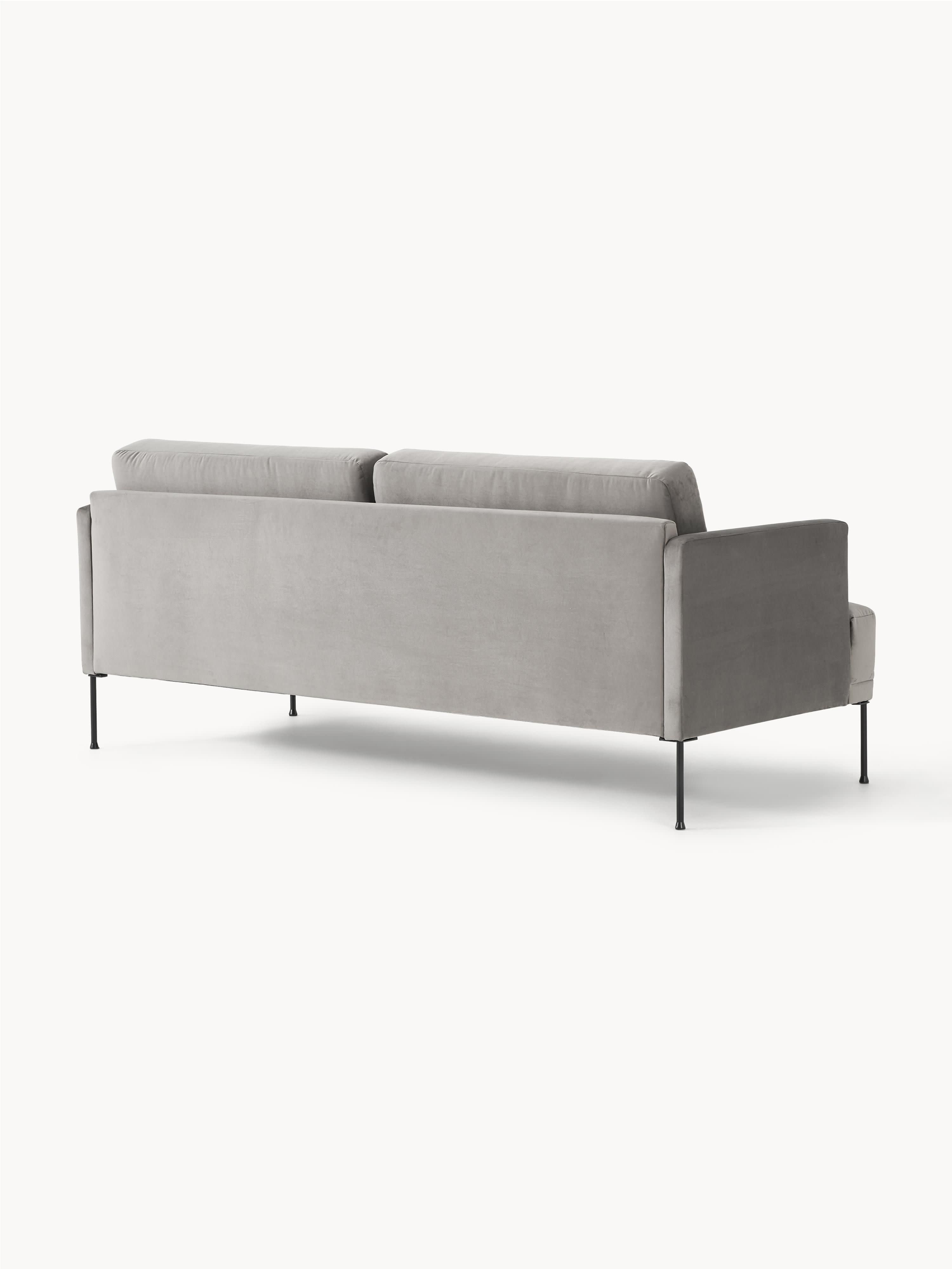 Samt-Sofa Fluente (3-Sitzer)