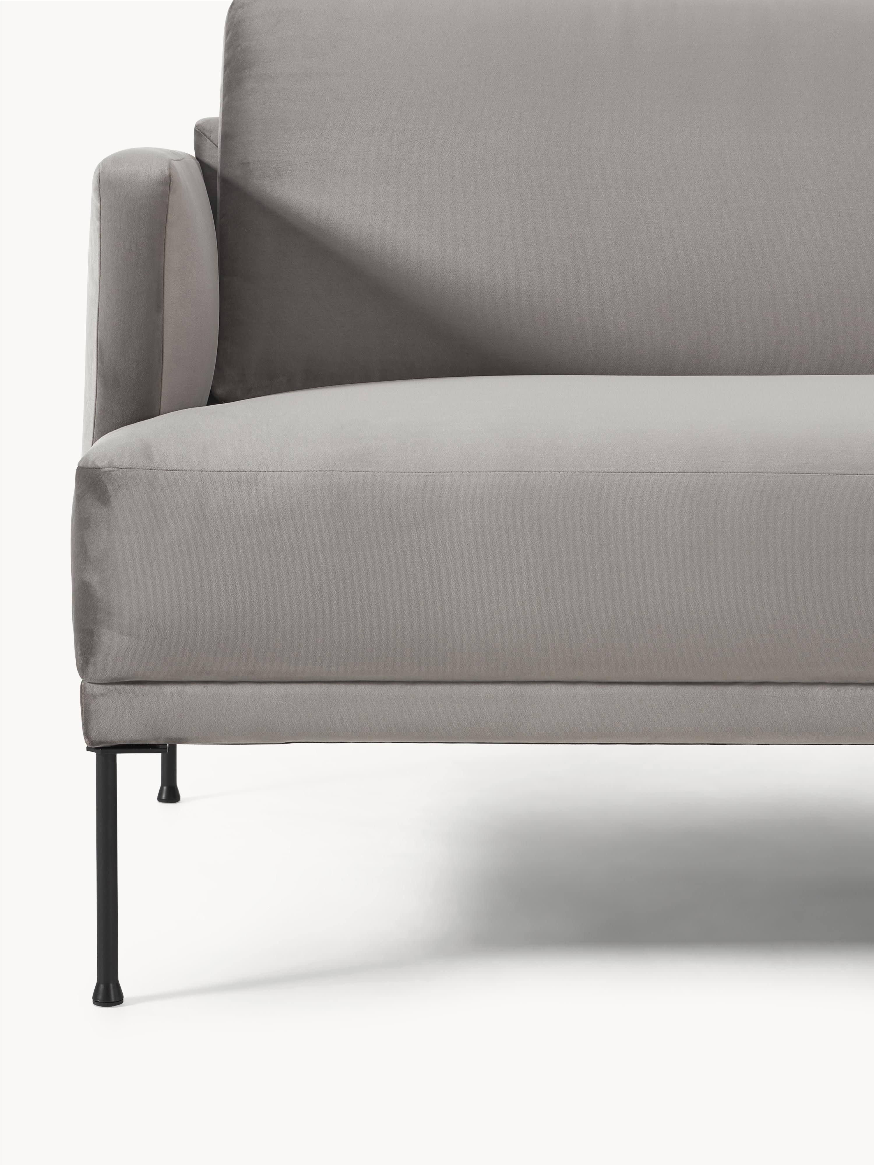Samt-Sofa Fluente (3-Sitzer)