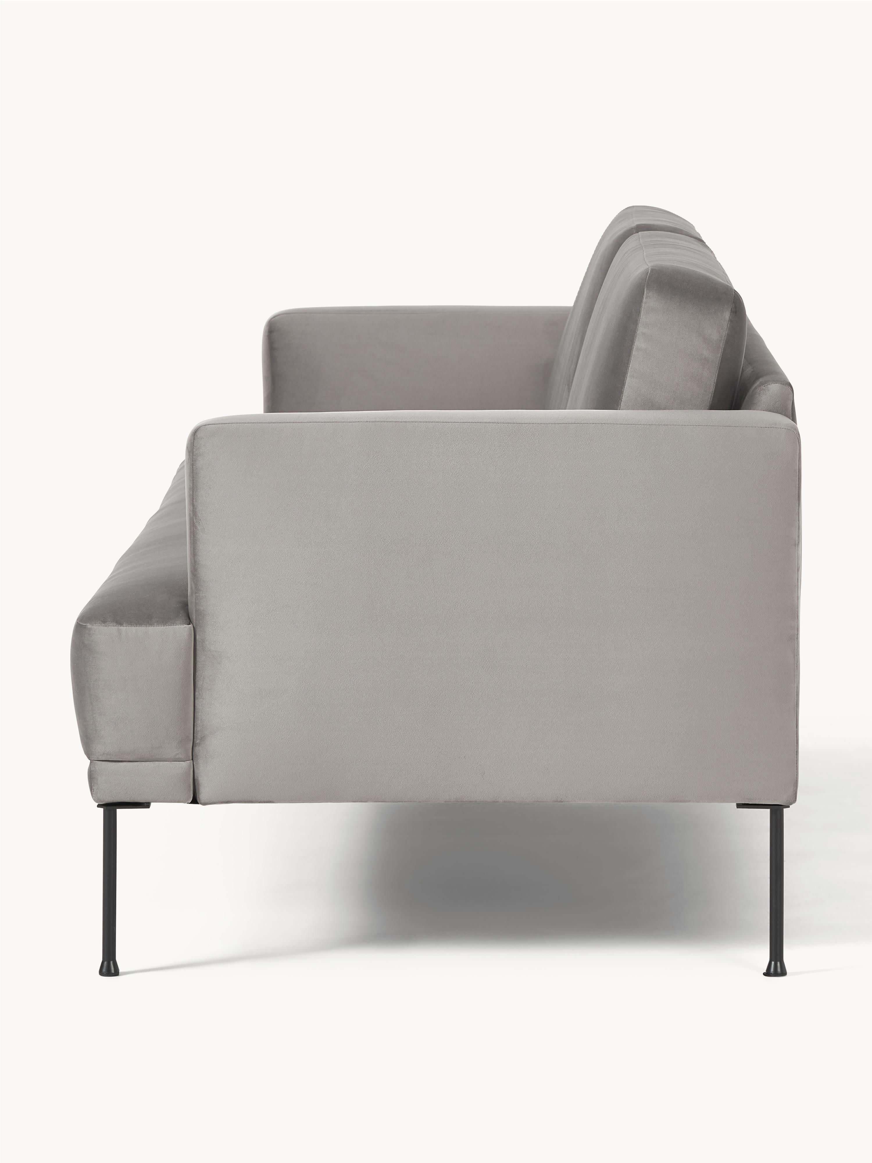 Samt-Sofa Fluente (3-Sitzer)