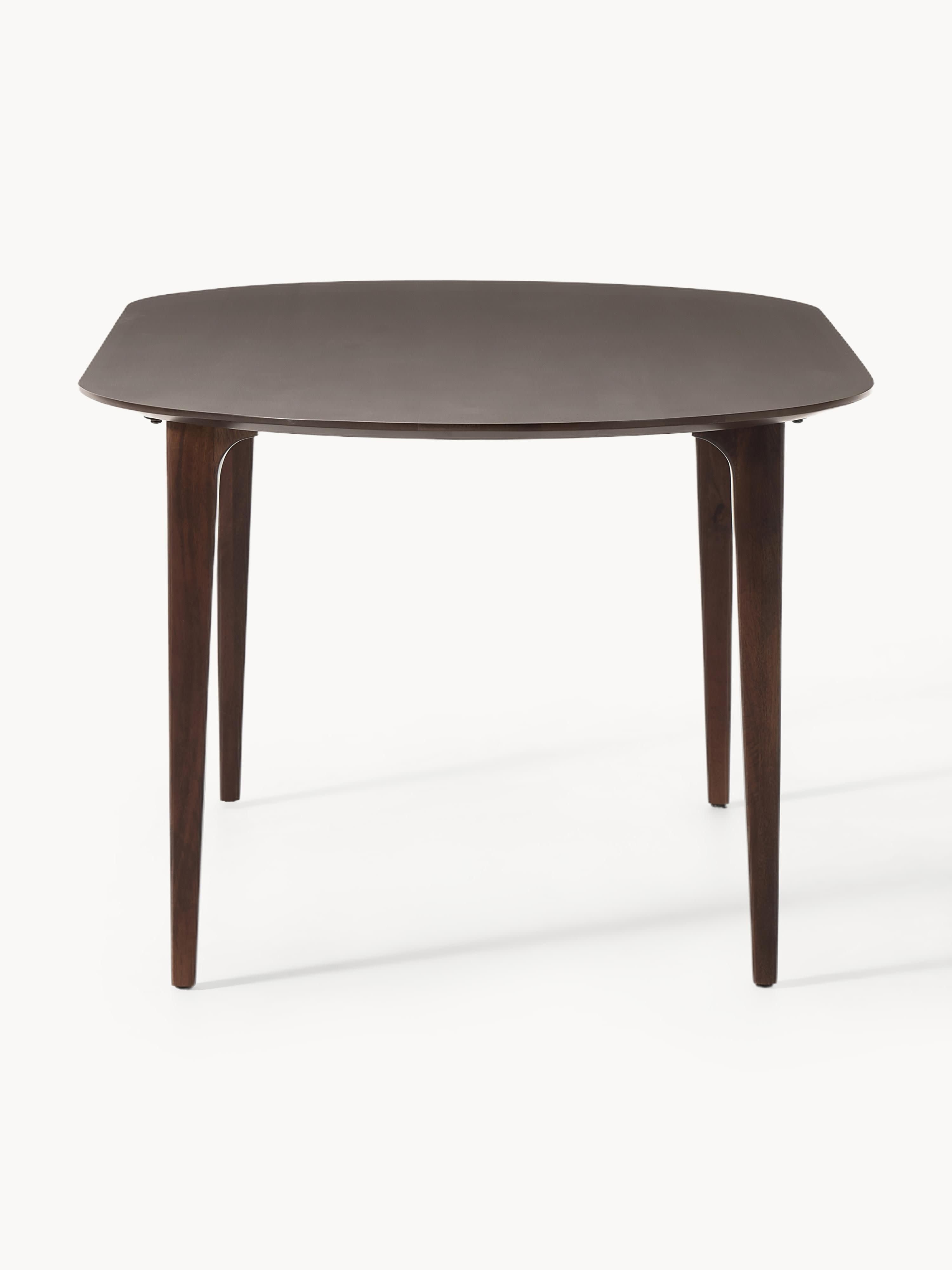 Ovaler Esstisch Archie aus Mangoholz, 200 x 100 cm
