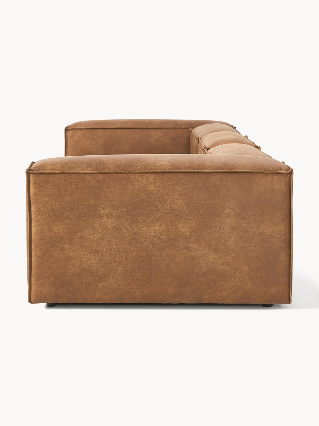 Modulares Sofa Lennon (4-Sitzer) aus Leder