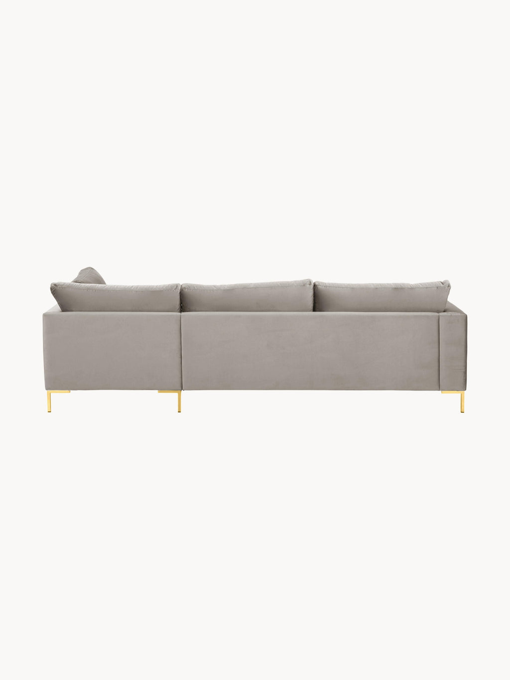 Samt-Ecksofa Luna