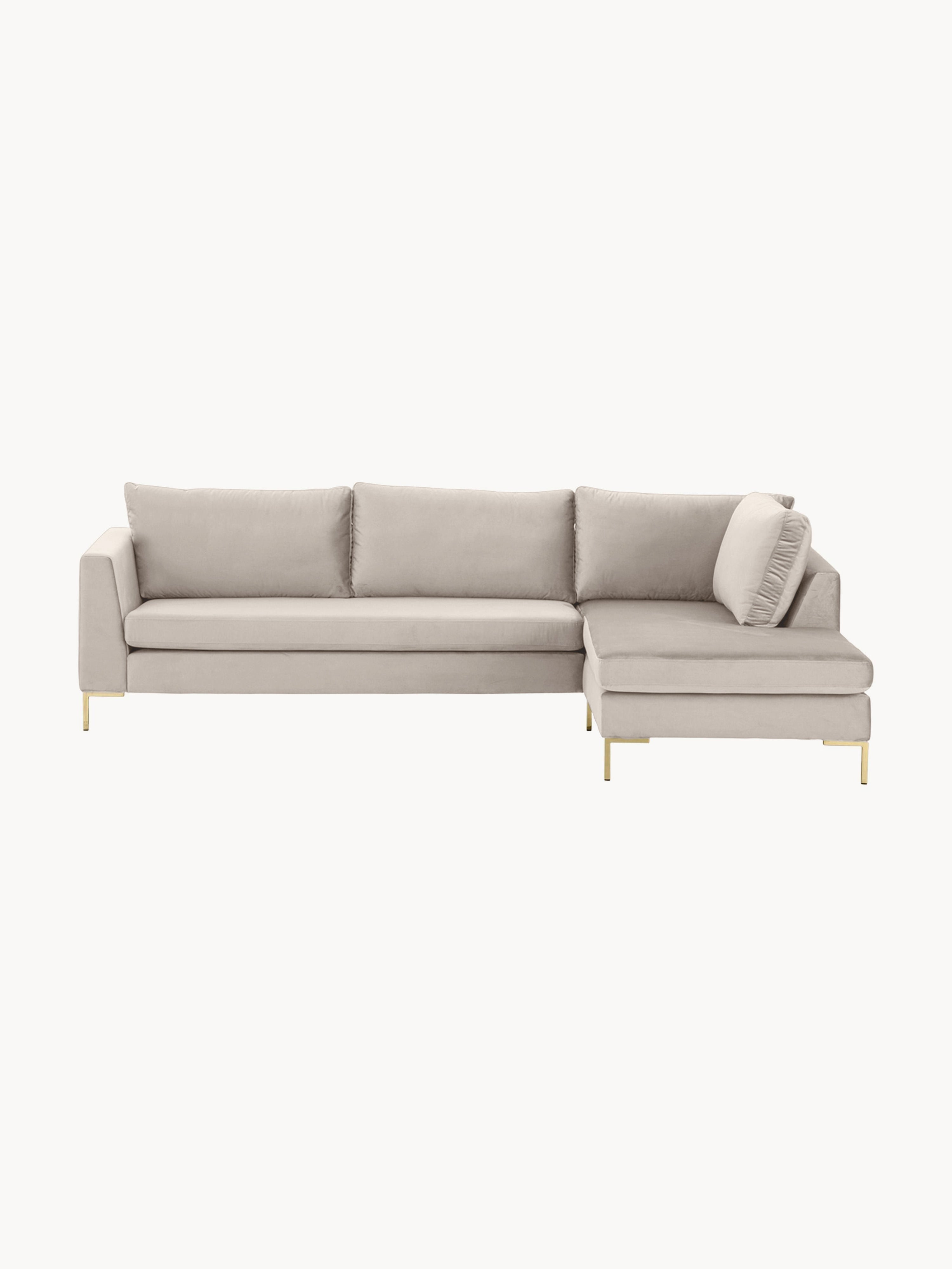 Galeriebild 1 - Samt-Ecksofa Luna