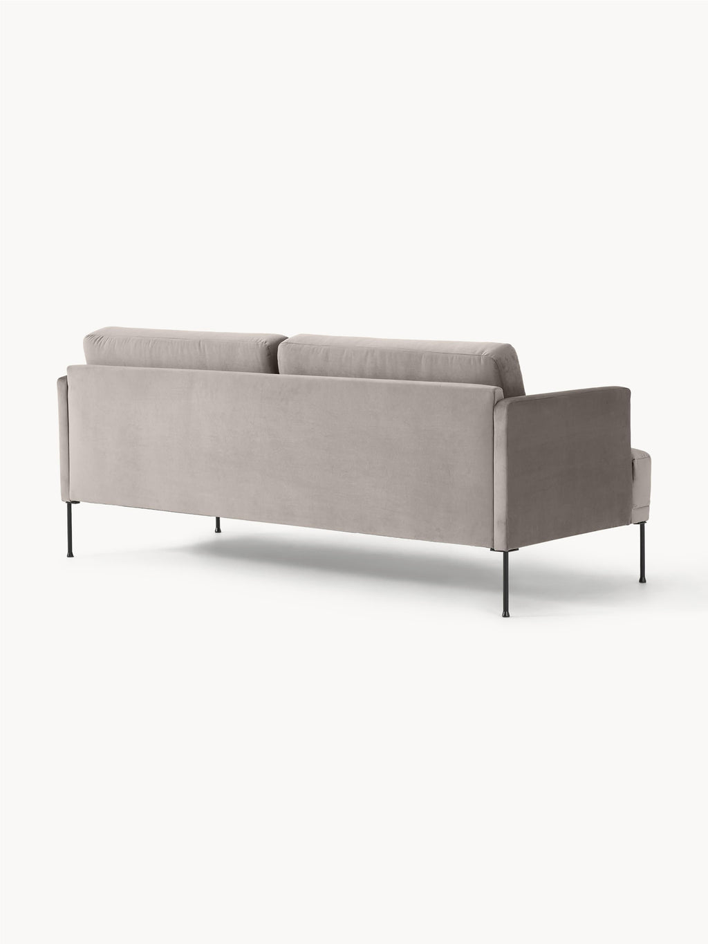 Samt-Sofa Fluente (3-Sitzer)
