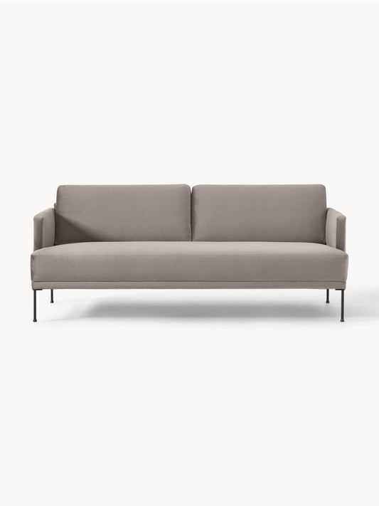 Galeriebild 1 - Samt-Sofa Fluente (3-Sitzer)