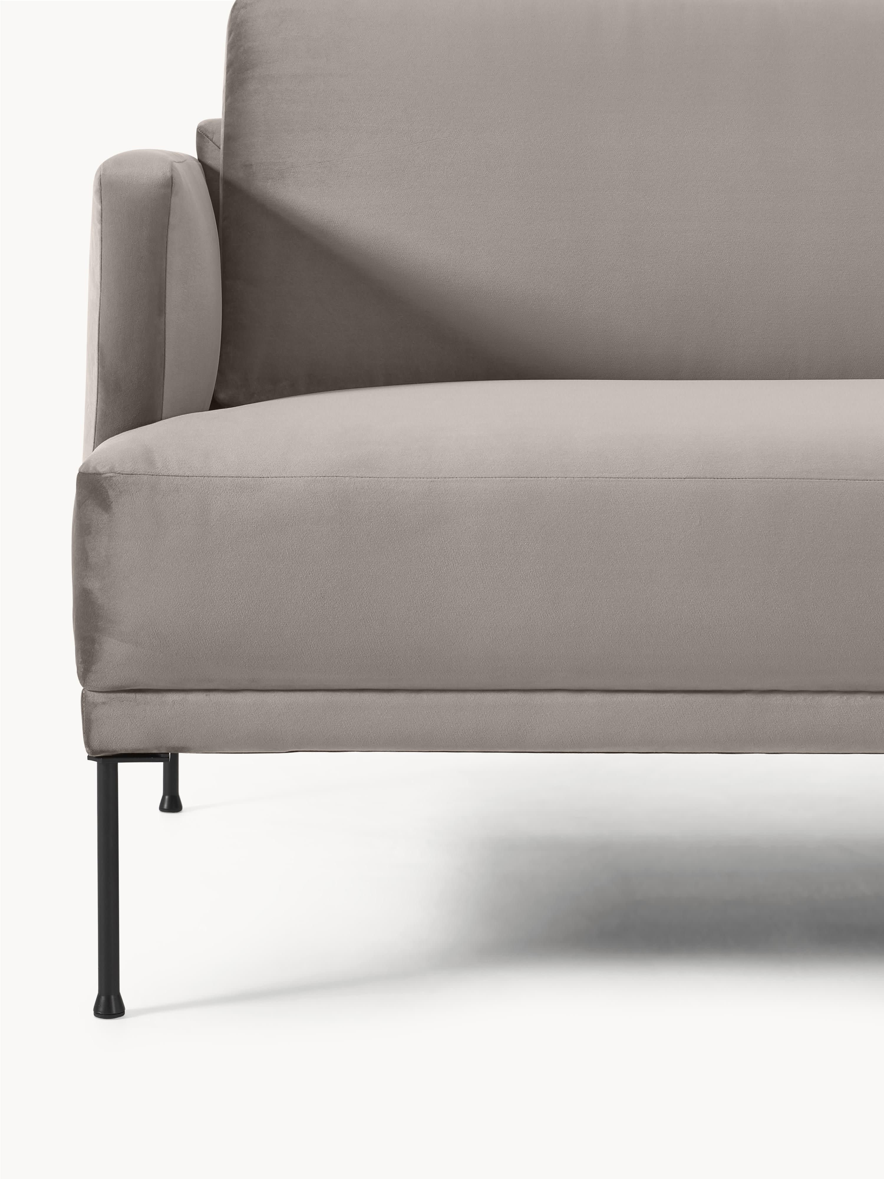 Samt-Sofa Fluente (3-Sitzer)