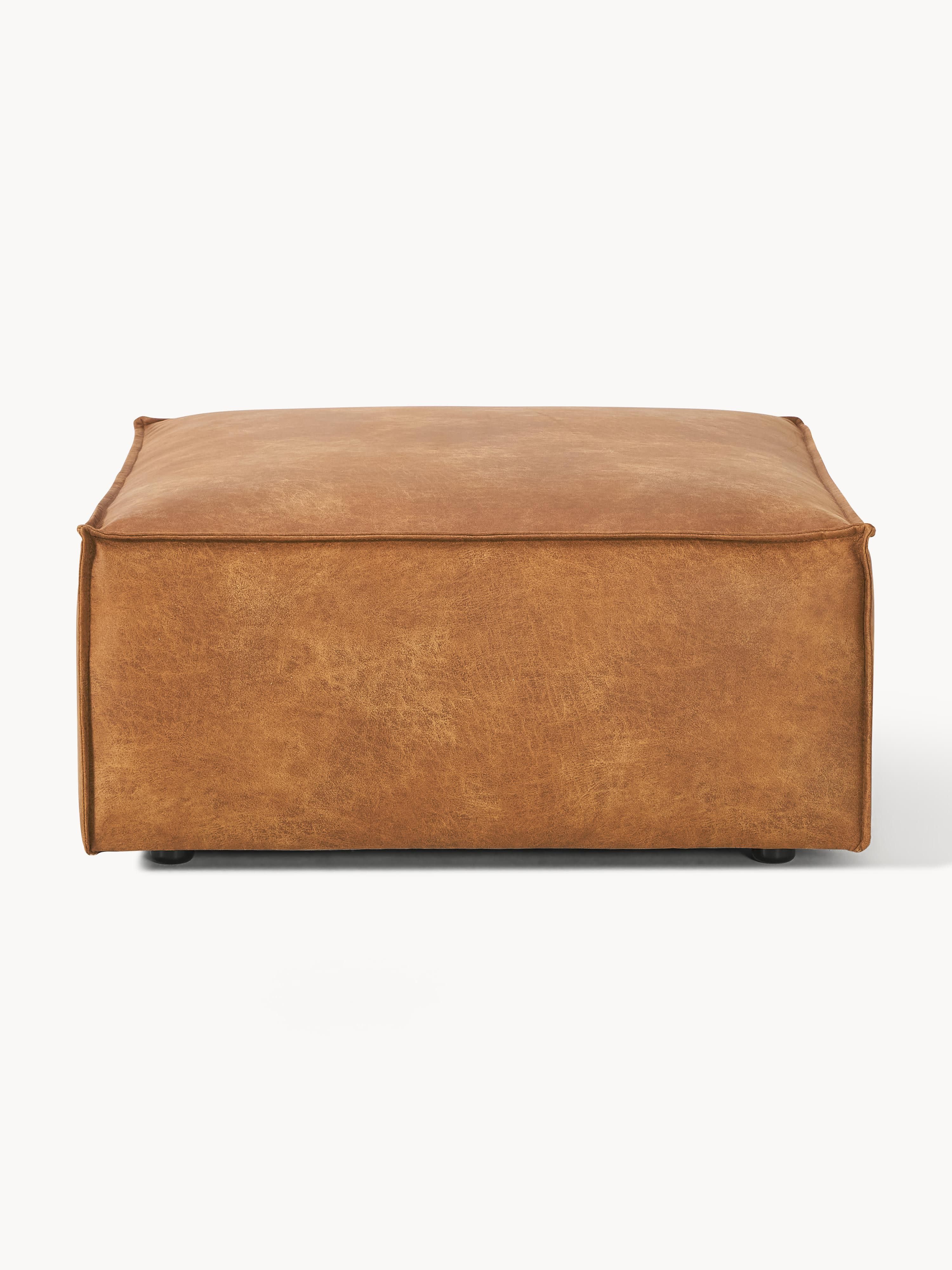 Sofa-Hocker Lennon aus Leder