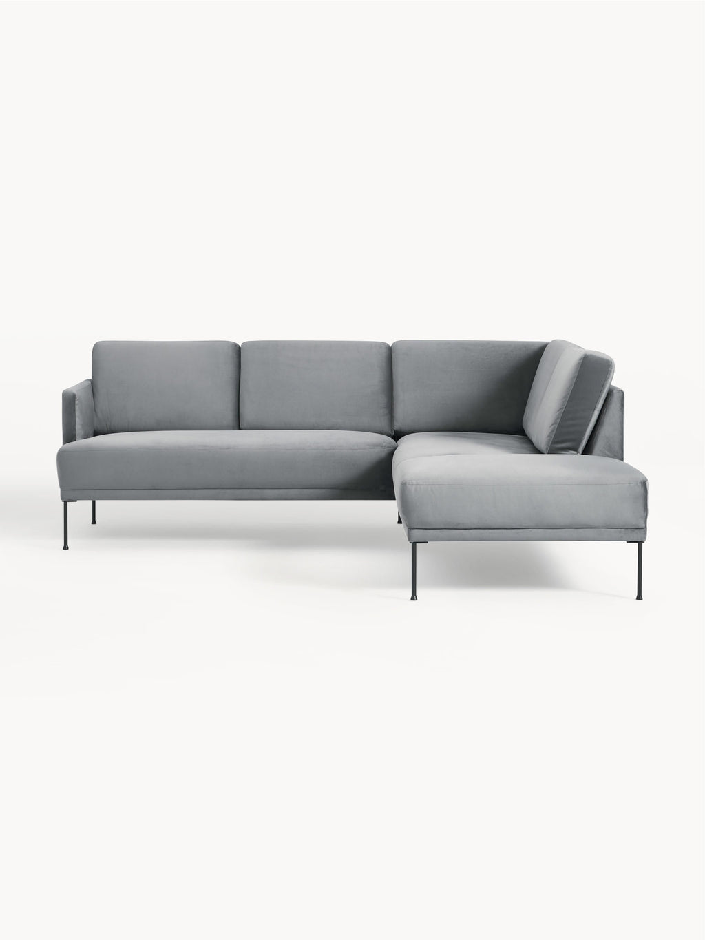 Galeriebild 1 - Samt-Ecksofa Fluente